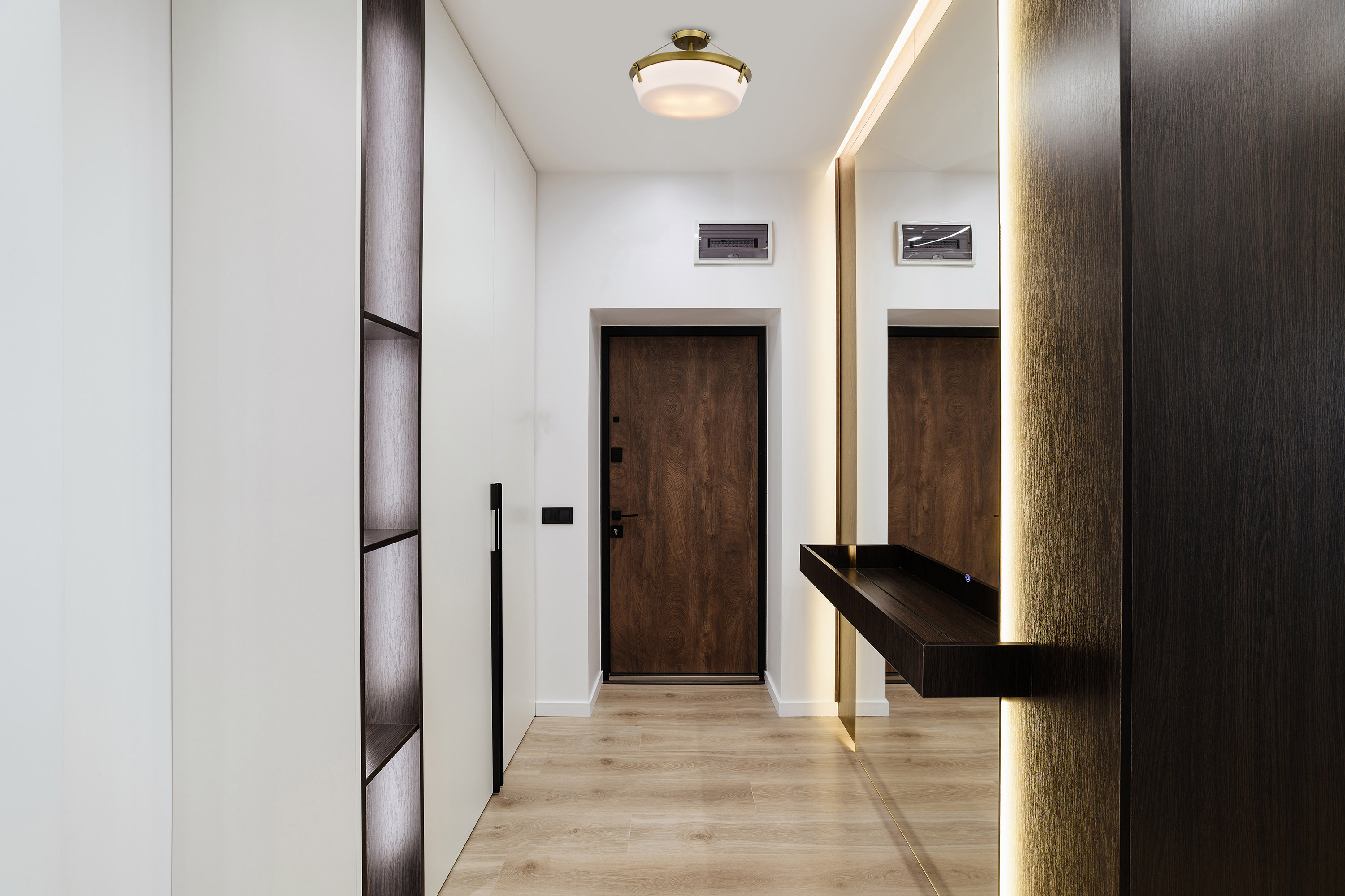 ROWEN 3 LIGHT SEMI FLUSH - 60-7753