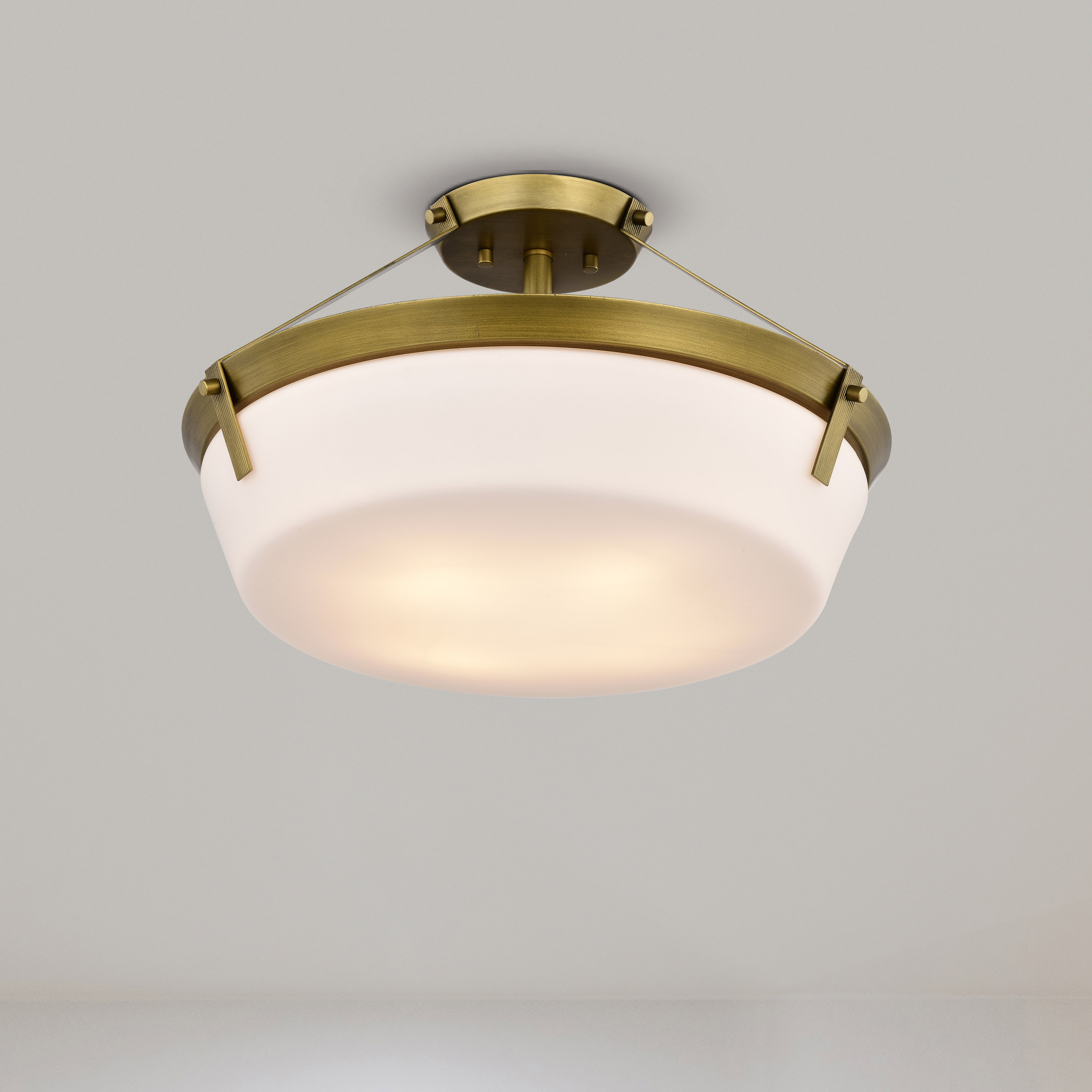 ROWEN 3 LIGHT SEMI FLUSH - 60-7753