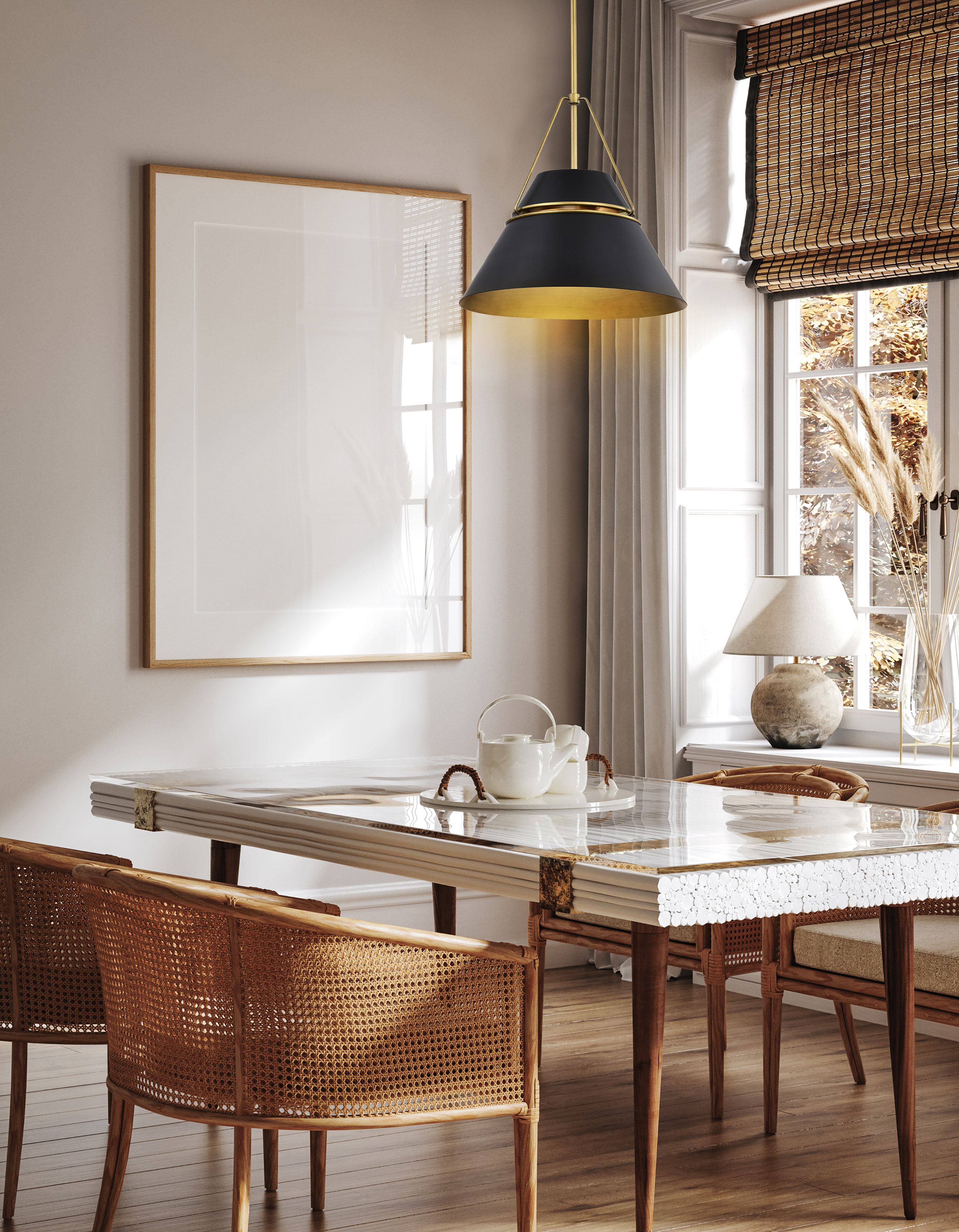 ADINA 3 LIGHT LARGE PENDANT - 60-7768