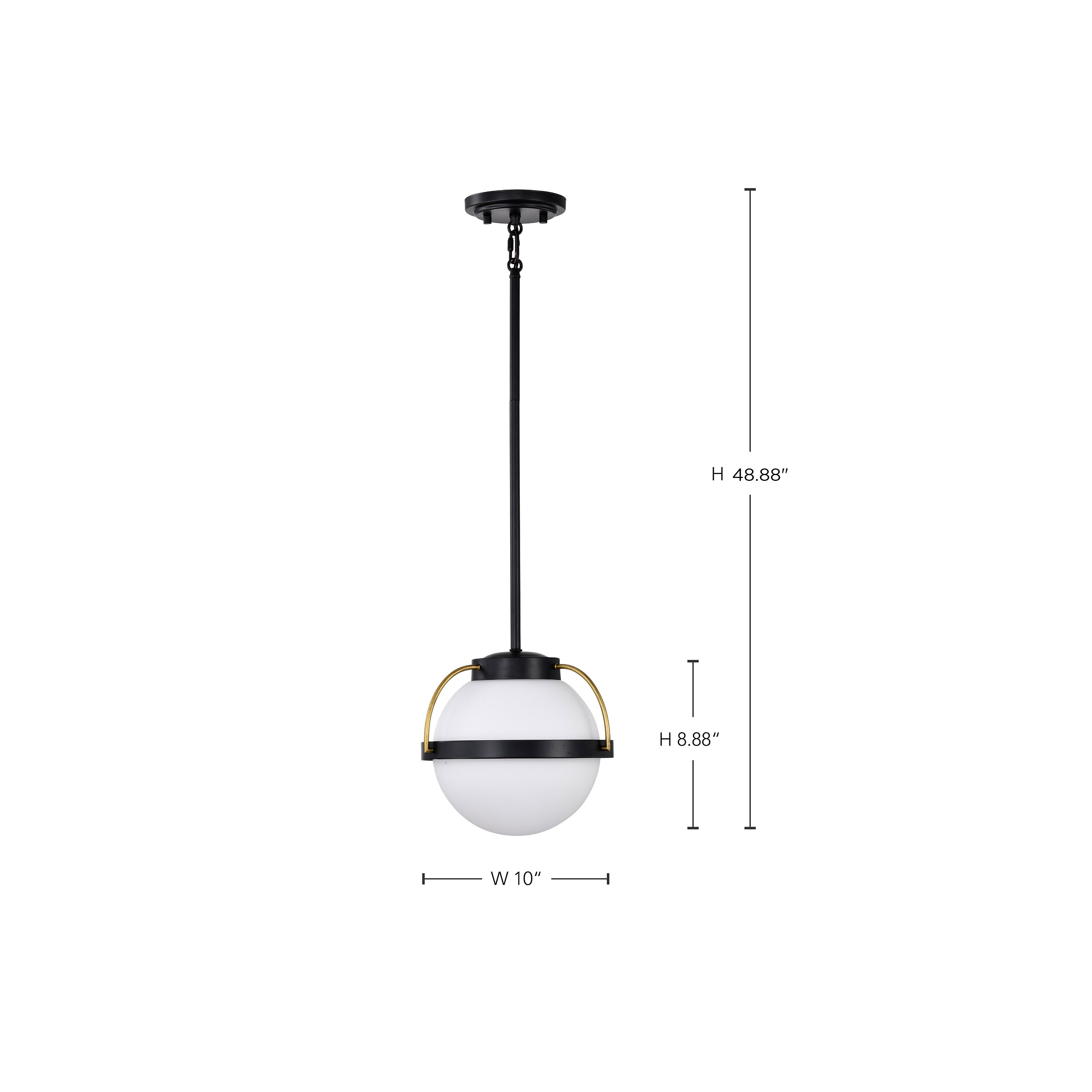 LAKESHORE 1 LT SMALL PENDANT - 60-7773