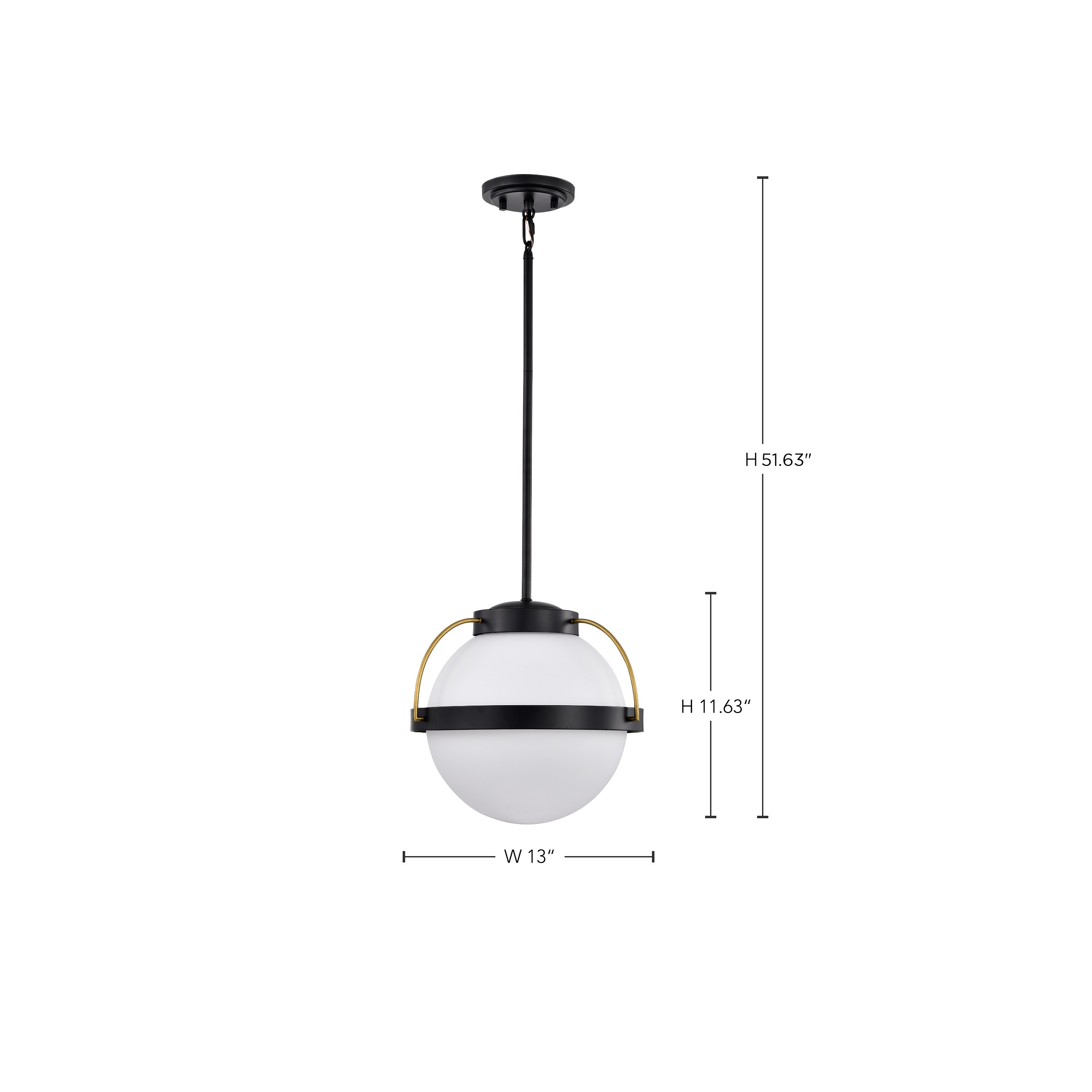 LAKESHORE 1 LT MEDIUM PENDANT - 60-7774