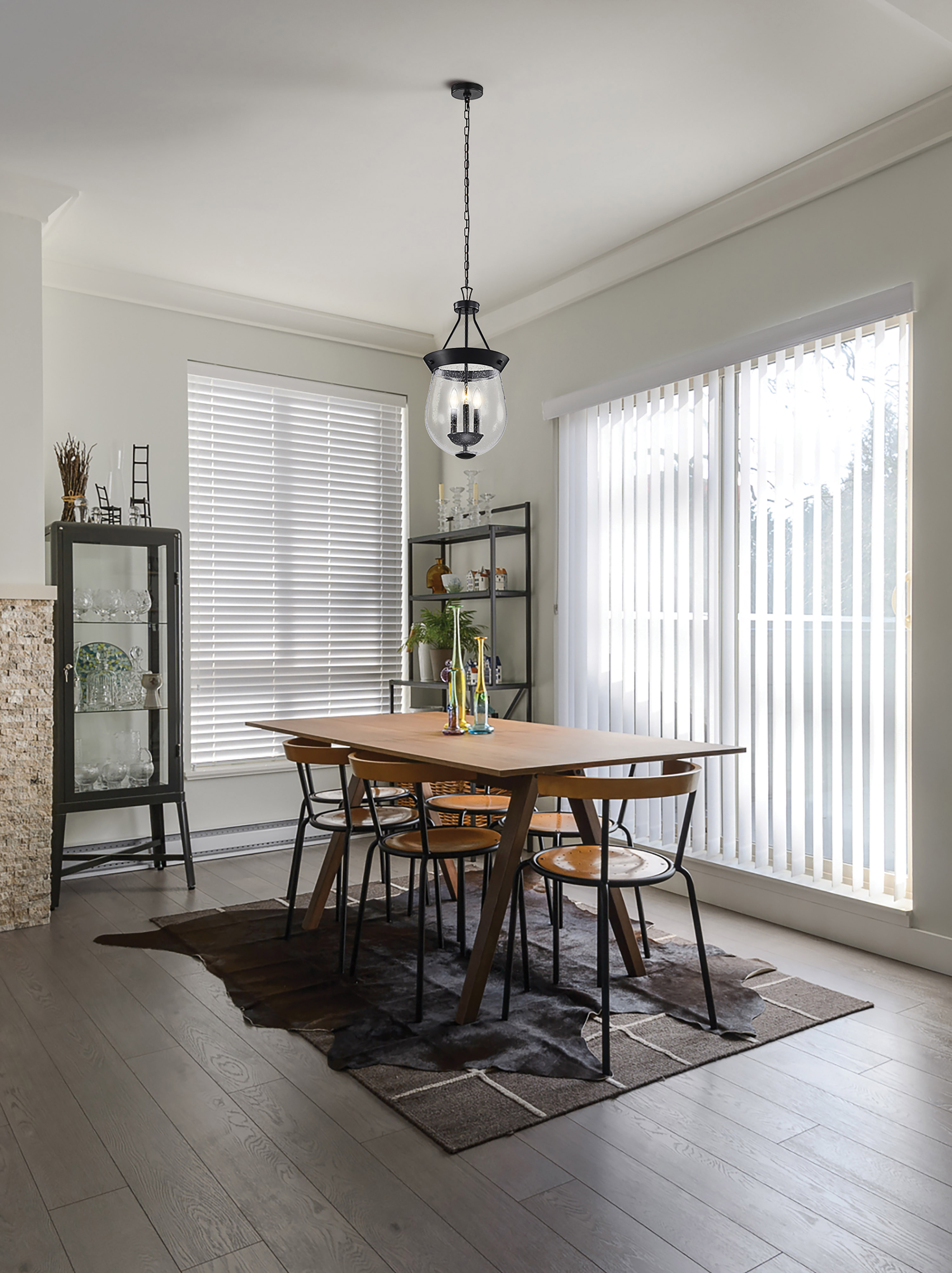 BOLIVER 3 LIGHT 11" PENDANT - 60-7800