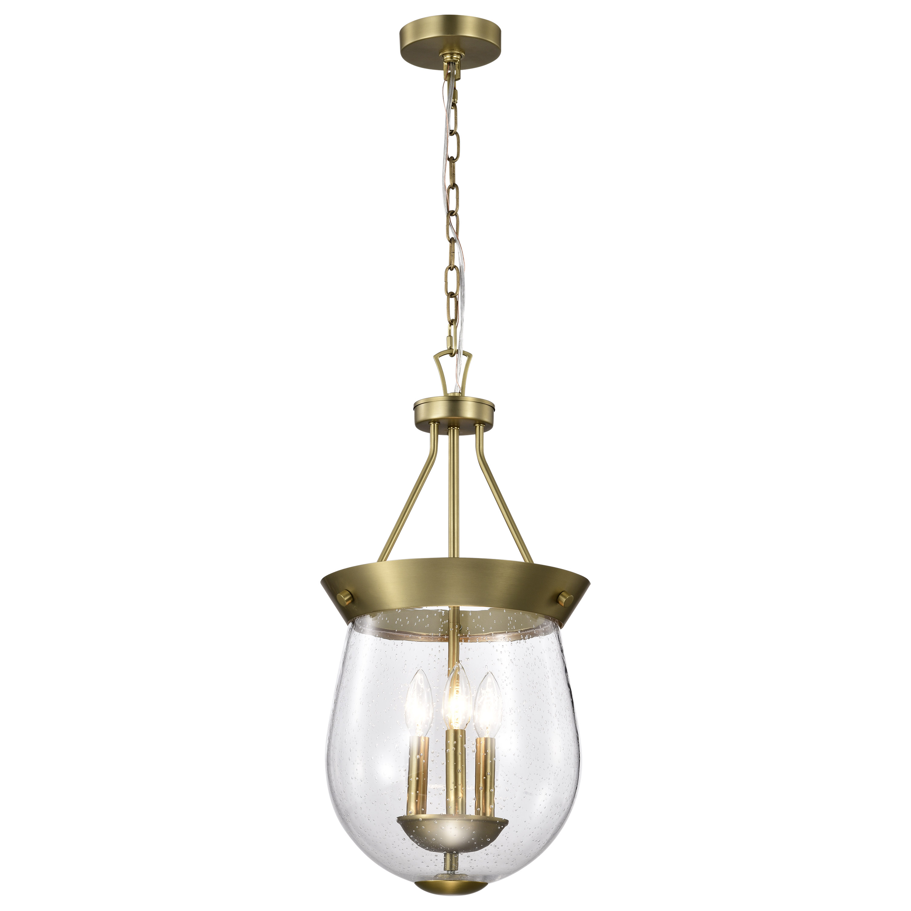 BOLIVER 3 LIGHT 11" PENDANT - 60-7801