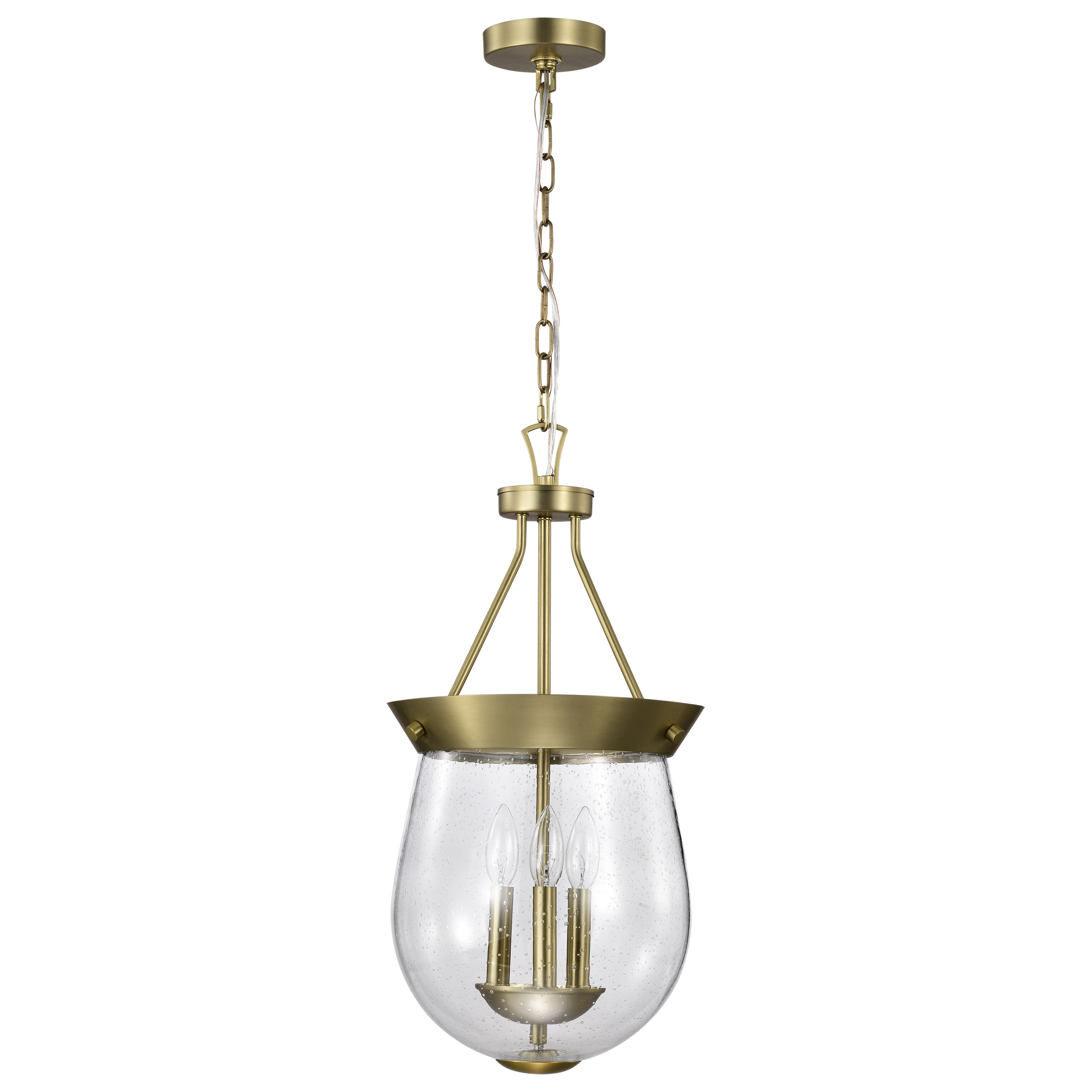BOLIVER 3 LIGHT 11" PENDANT - 60-7801