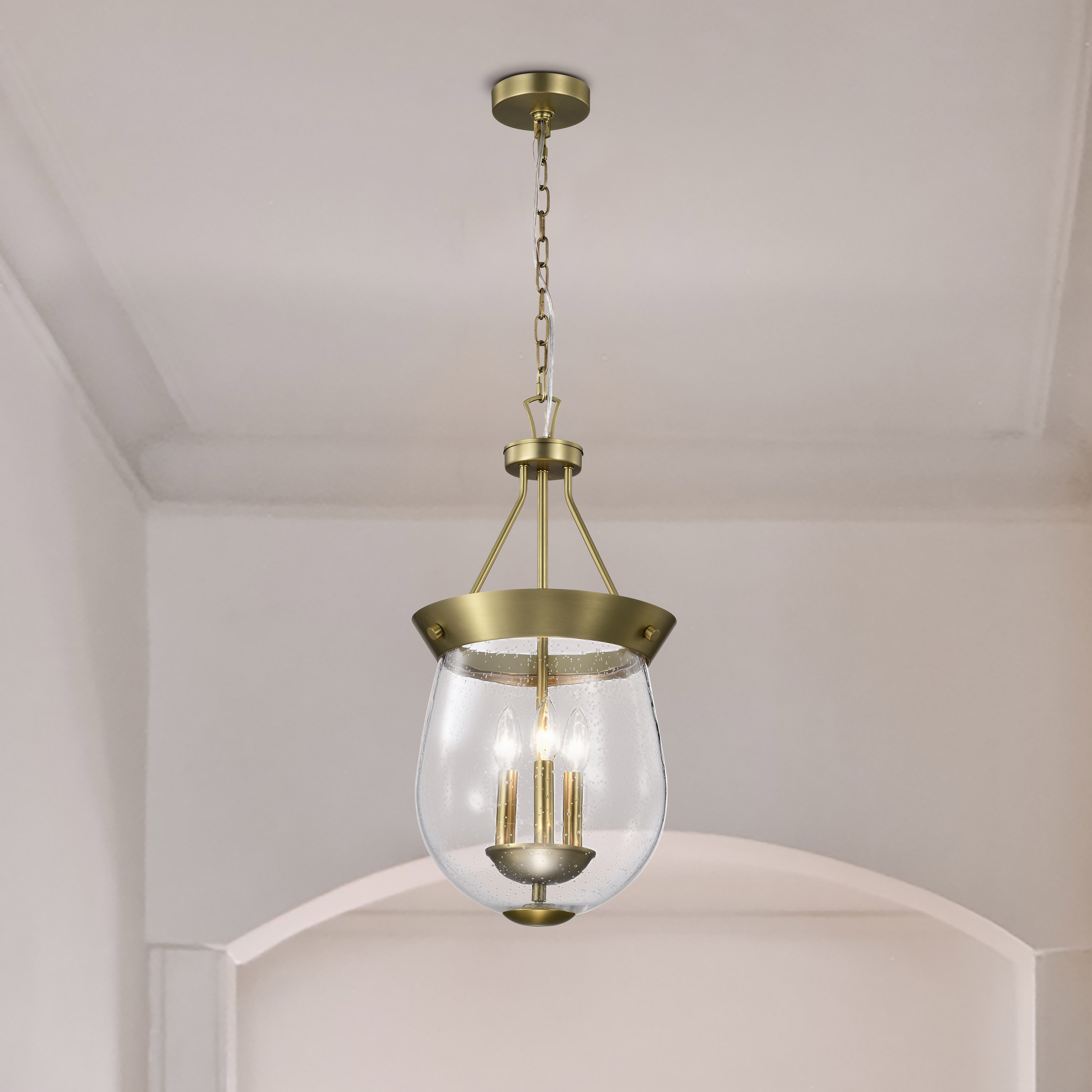 BOLIVER 3 LIGHT 11" PENDANT - 60-7801