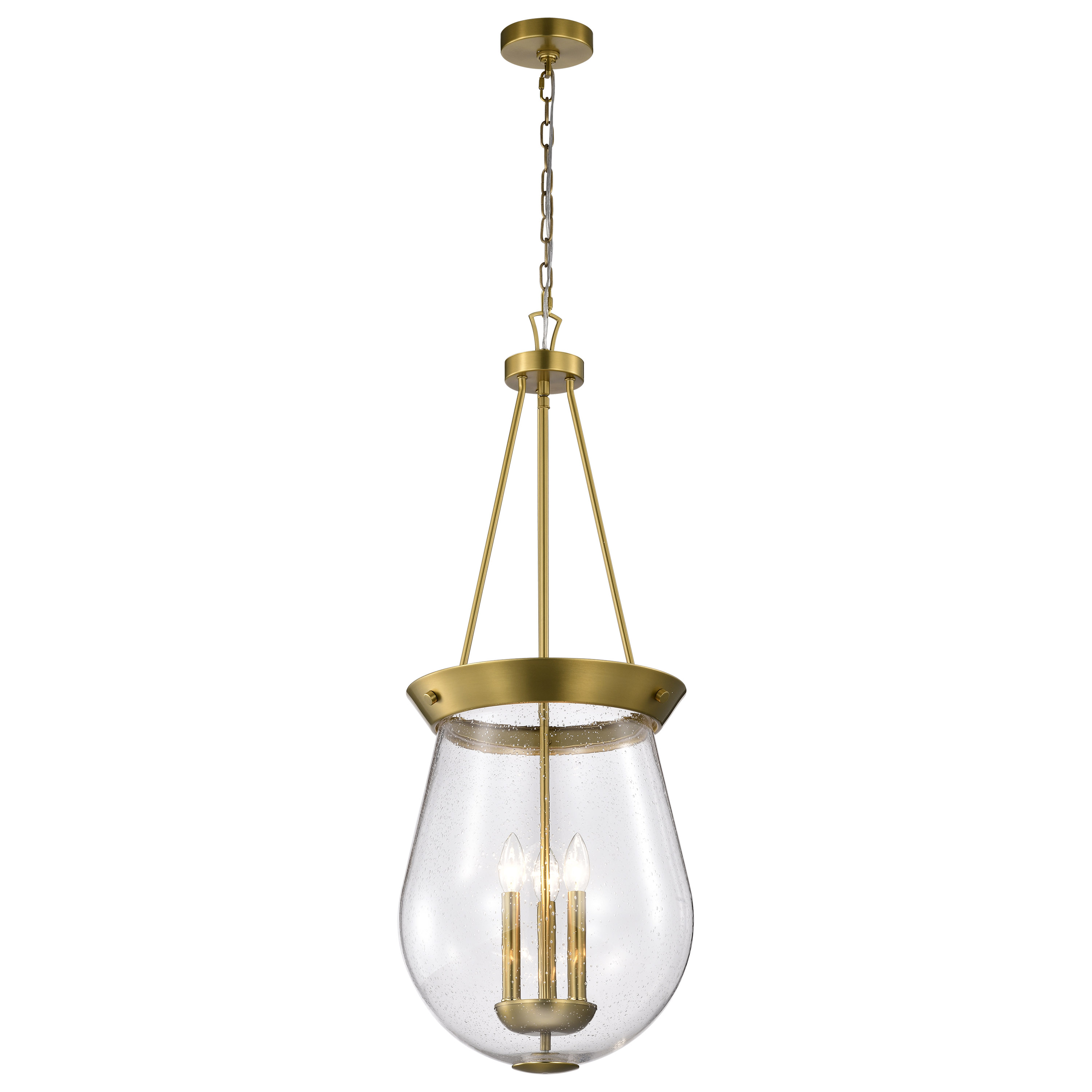 BOLIVER 3 LIGHT 14" PENDANT - 60-7804