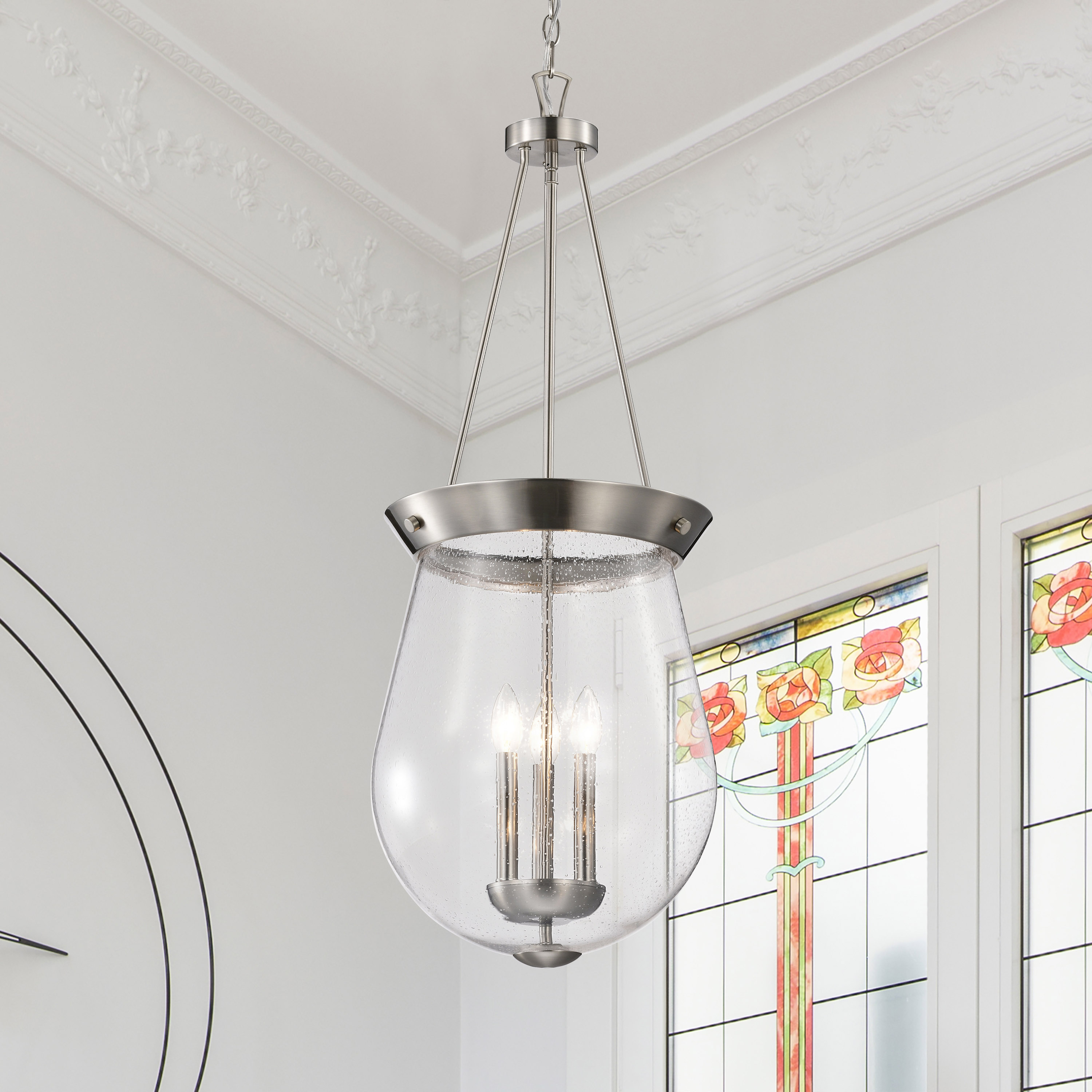 BOLIVER 3 LIGHT 14" PENDANT - 60-7805