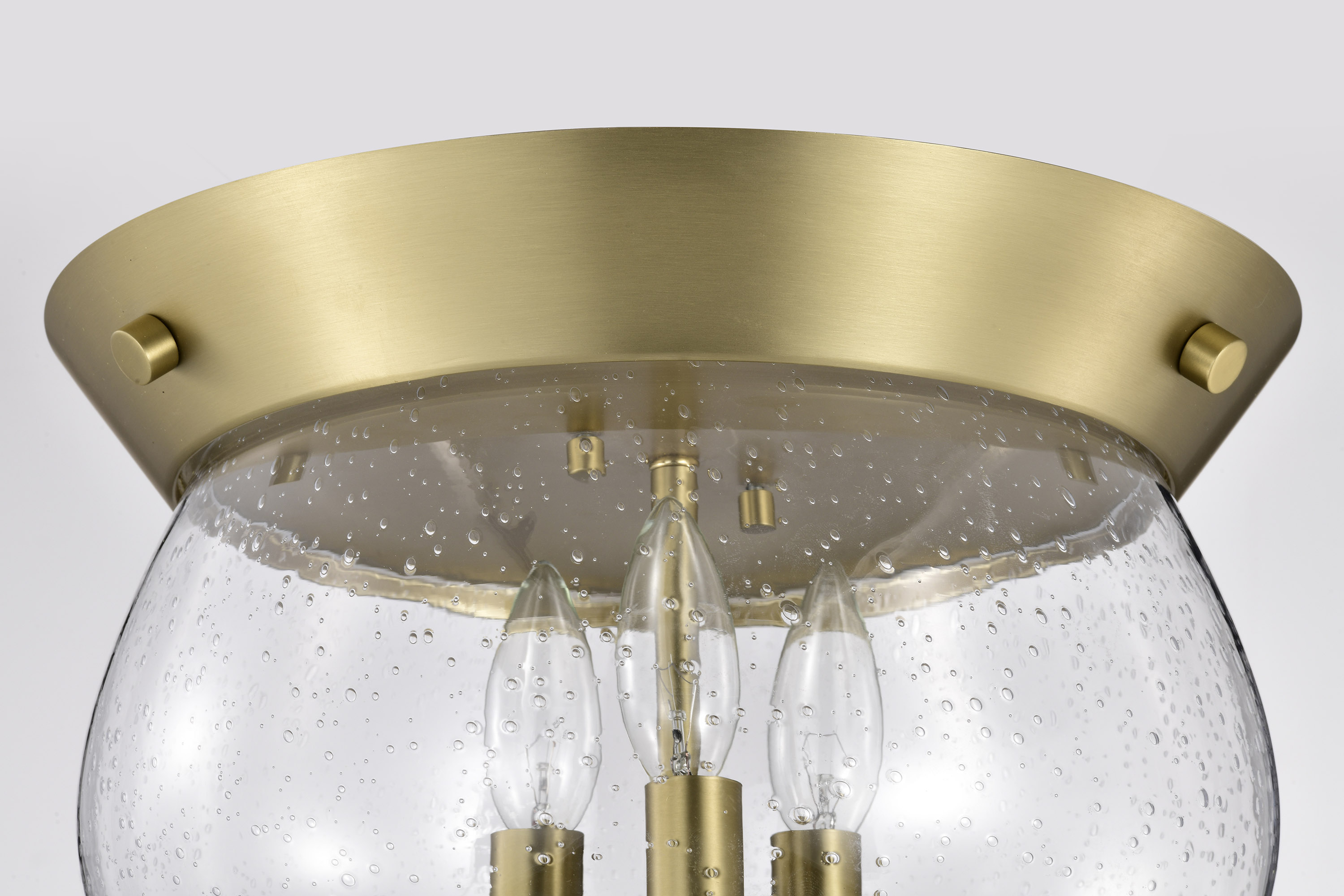 BOLIVER 3 LIGHT FLUSH MOUNT - 60-7807