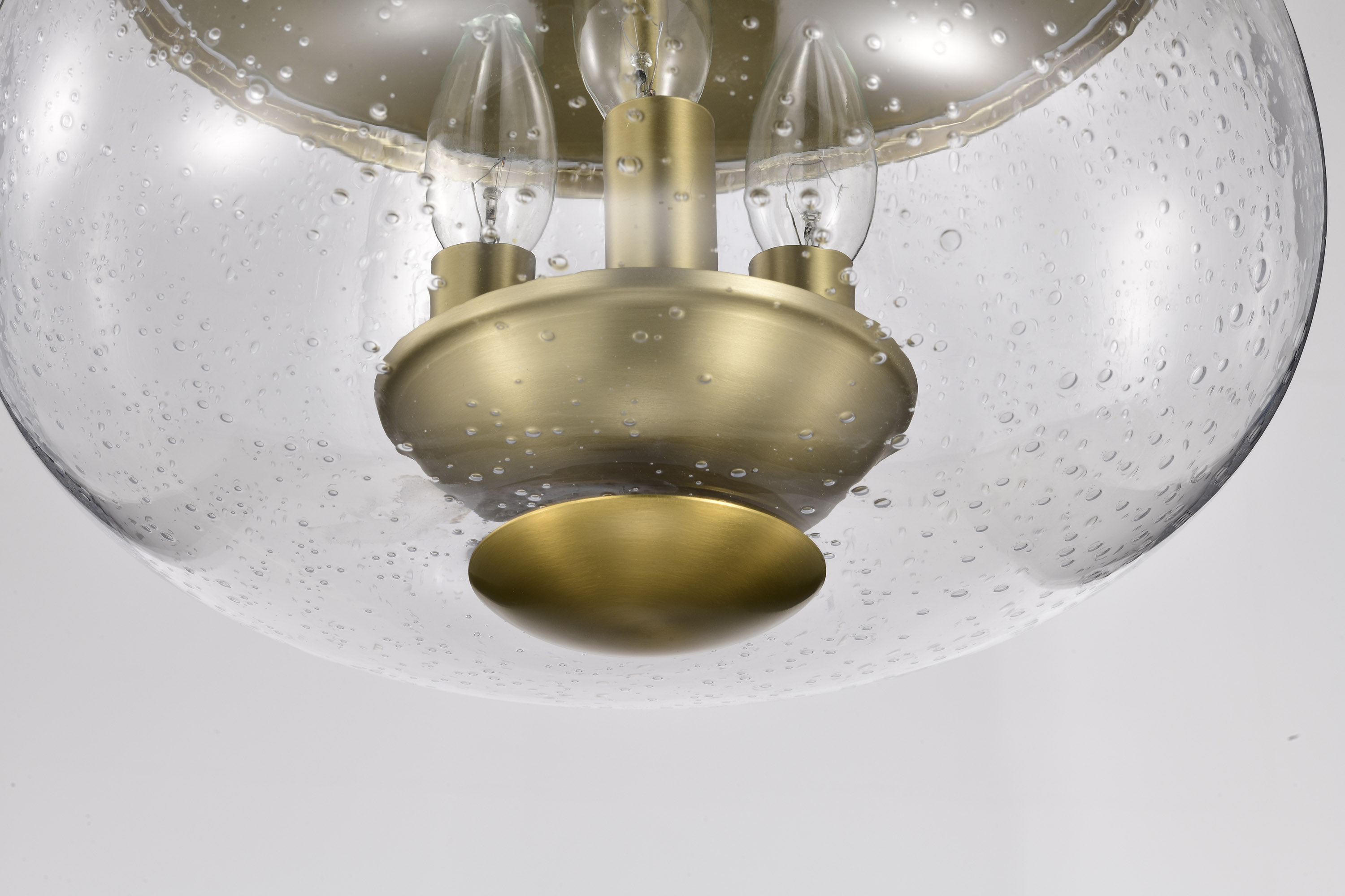 BOLIVER 3 LIGHT FLUSH MOUNT - 60-7807