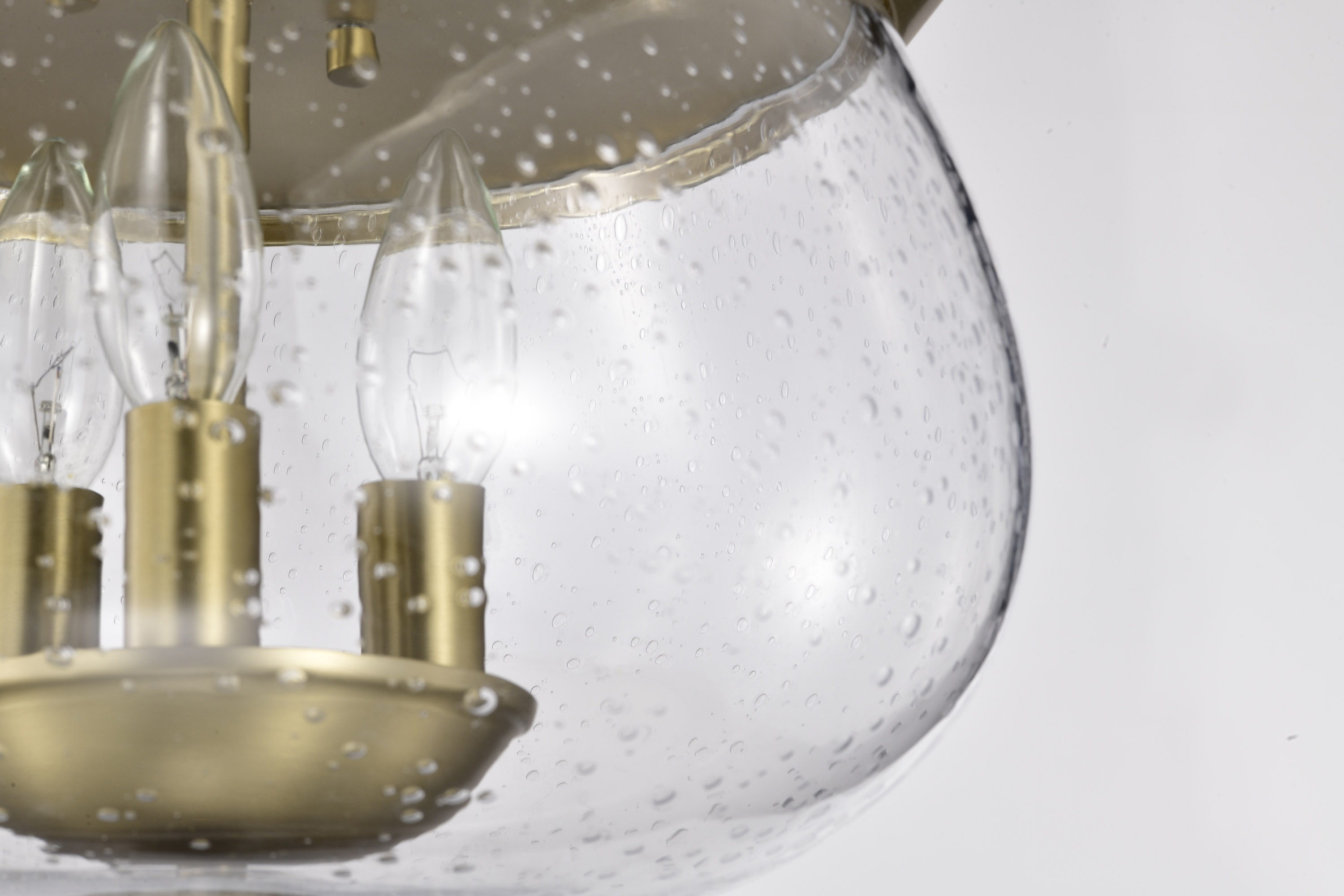 BOLIVER 3 LIGHT FLUSH MOUNT - 60-7807