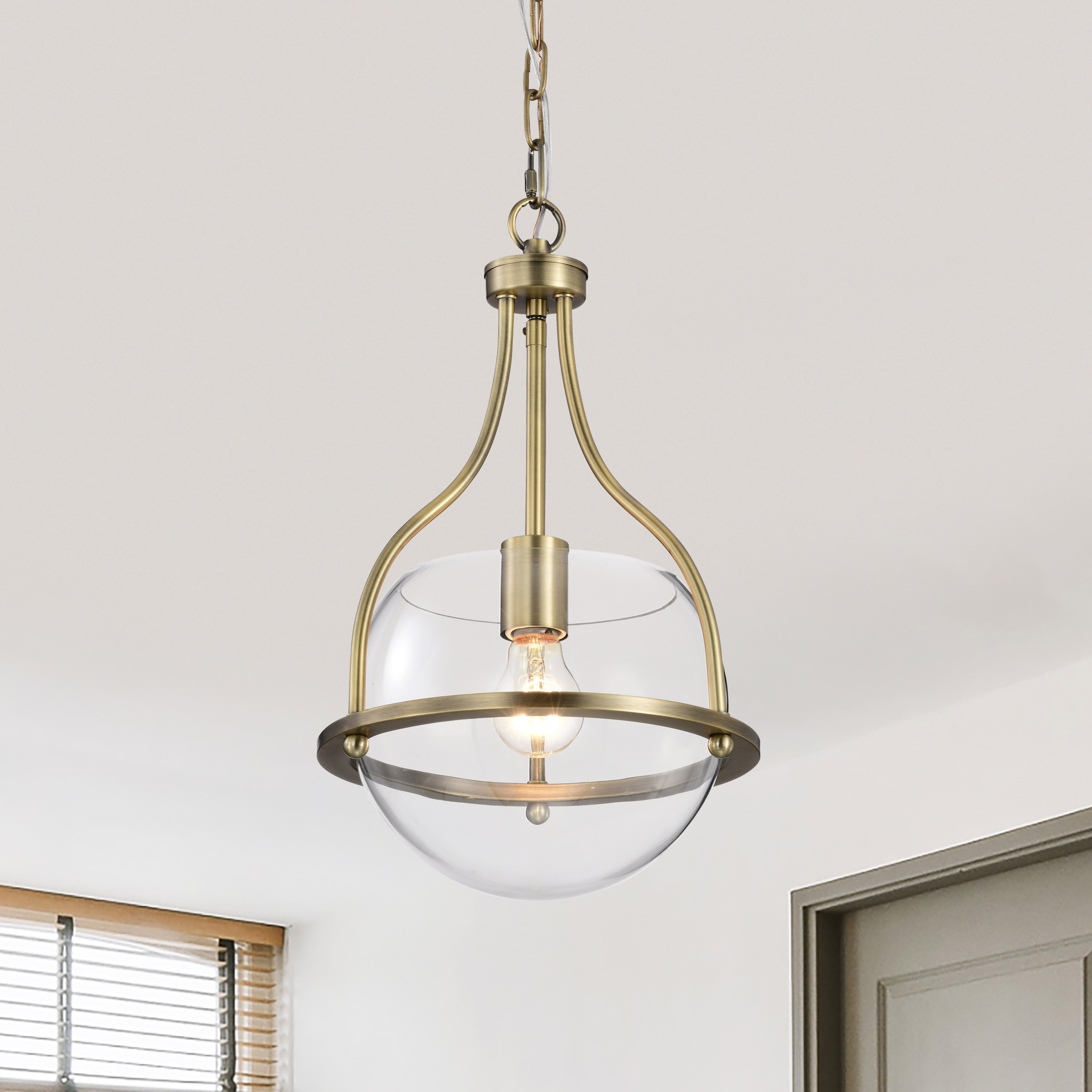 AMADO 1 LIGHT 10" PENDANT - 60-7815