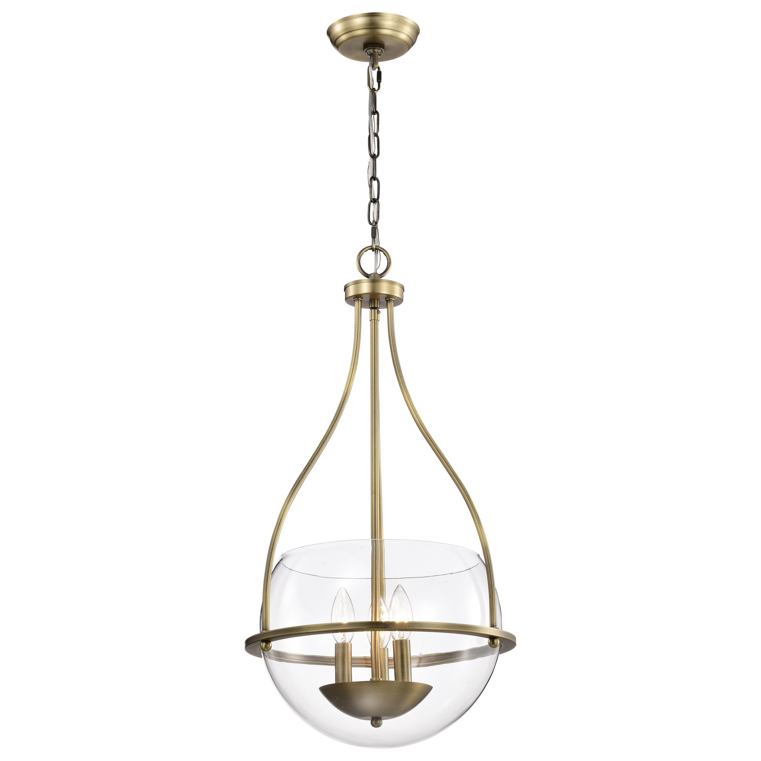 AMADO 3 LIGHT 14" PENDANT - 60-7818