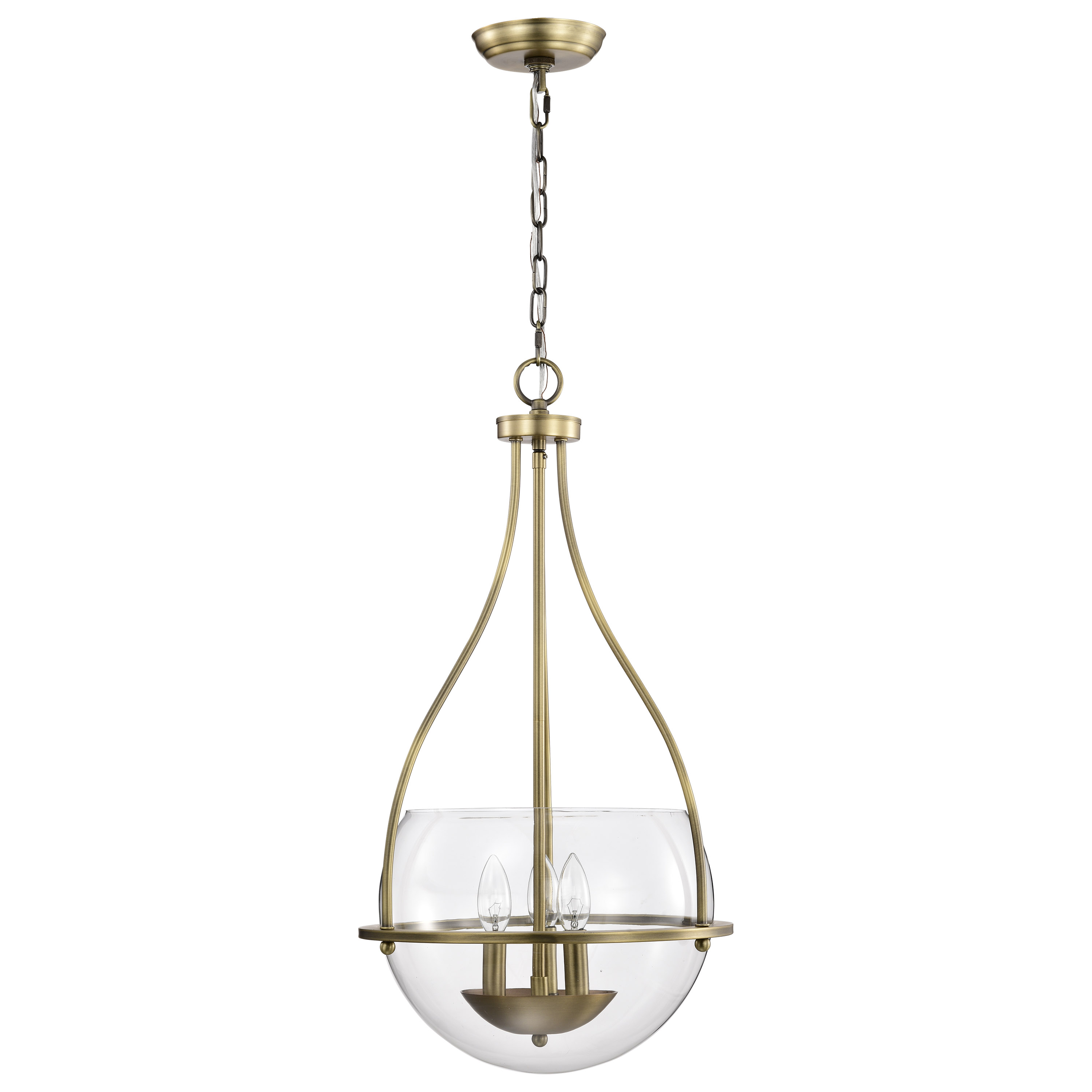 AMADO 3 LIGHT 14" PENDANT - 60-7818