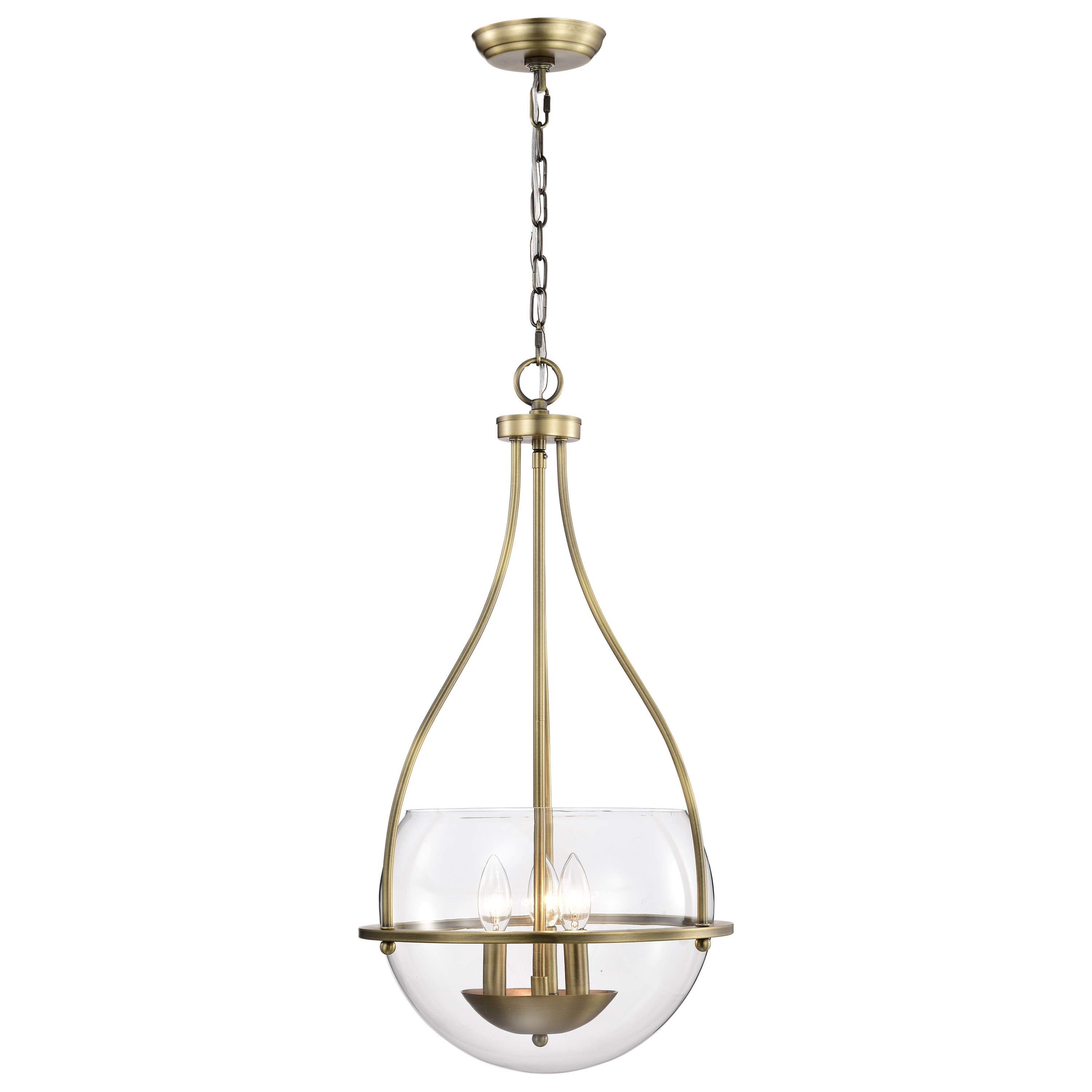 AMADO 3 LIGHT 14" PENDANT - 60-7818