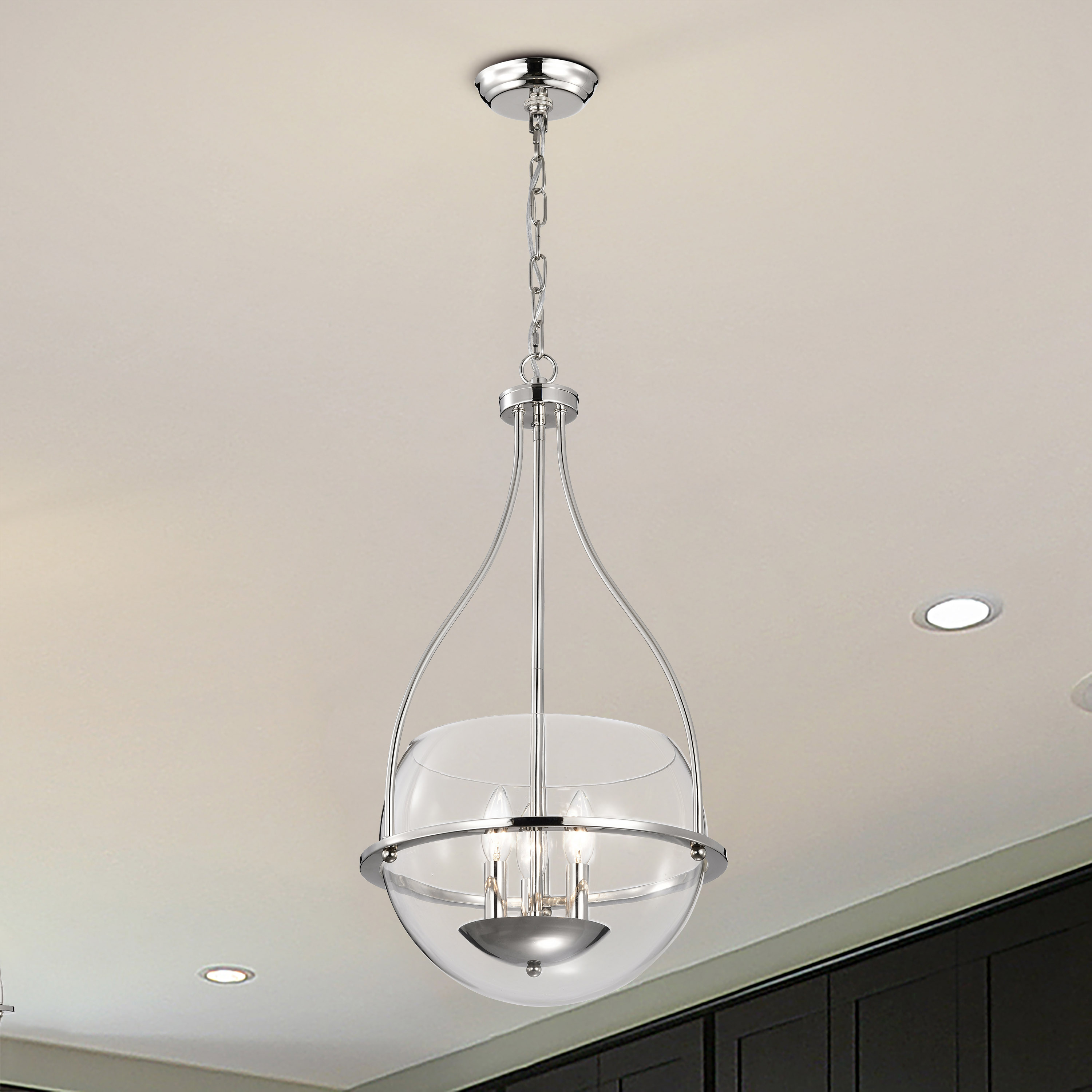 AMADO 3 LIGHT 14" PENDANT - 60-7819