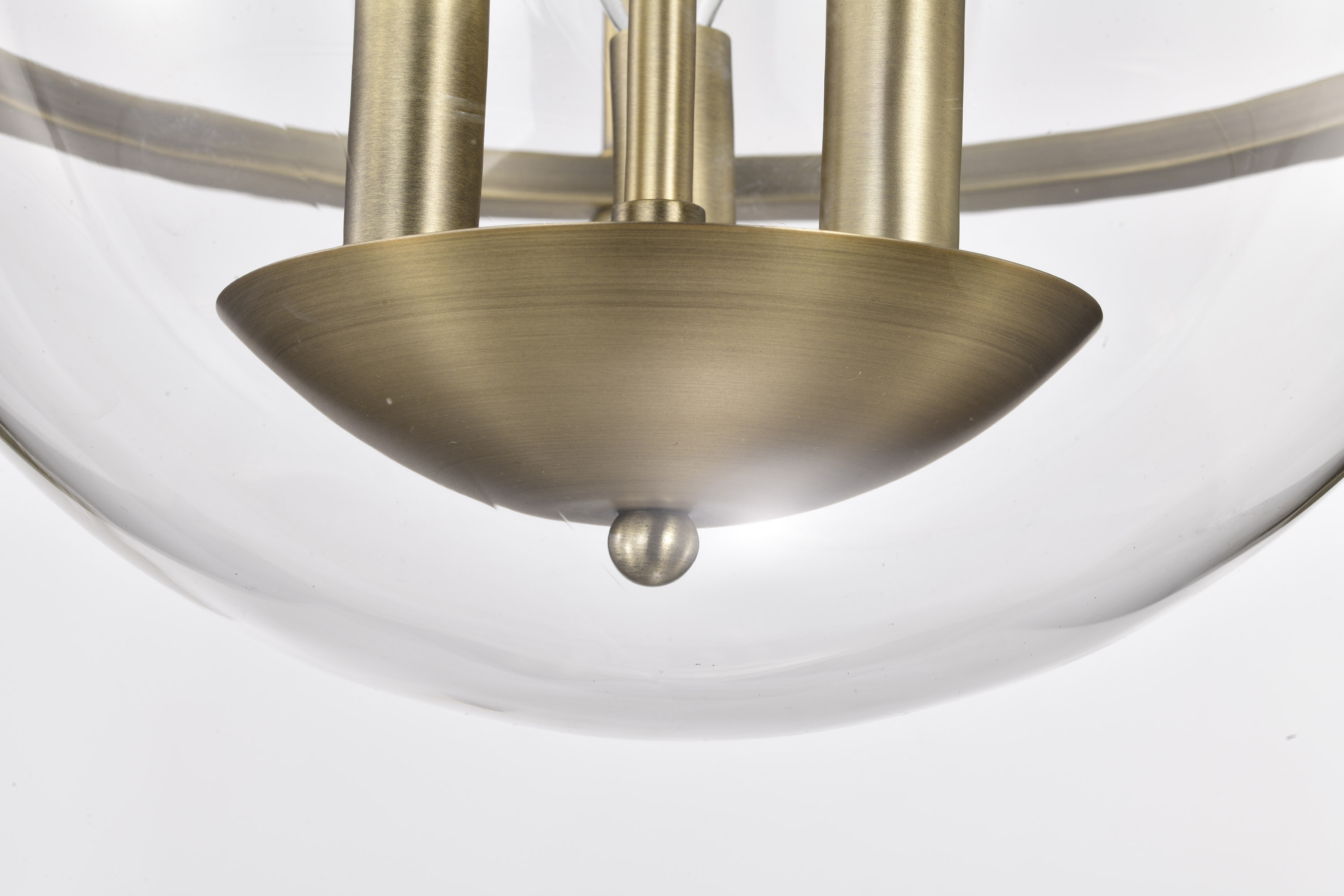 AMADO 3 LIGHT SEMI FLUSH MOUNT - 60-7821