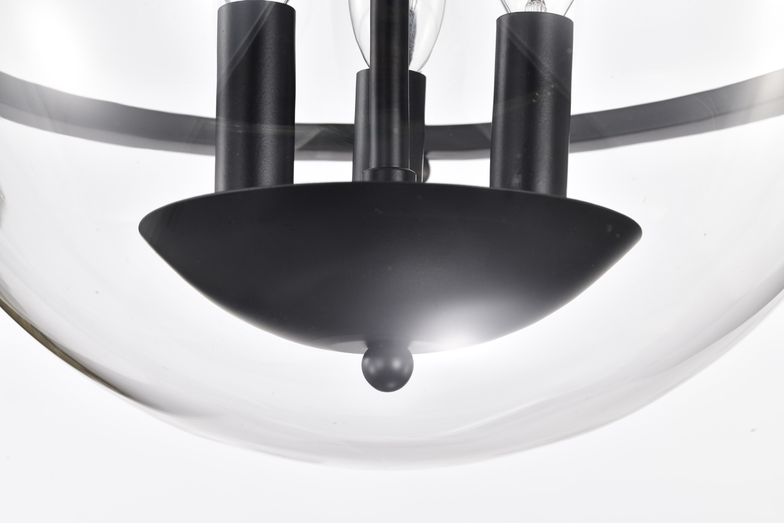 AMADO 3 LIGHT SEMI FLUSH MOUNT - 60-7823