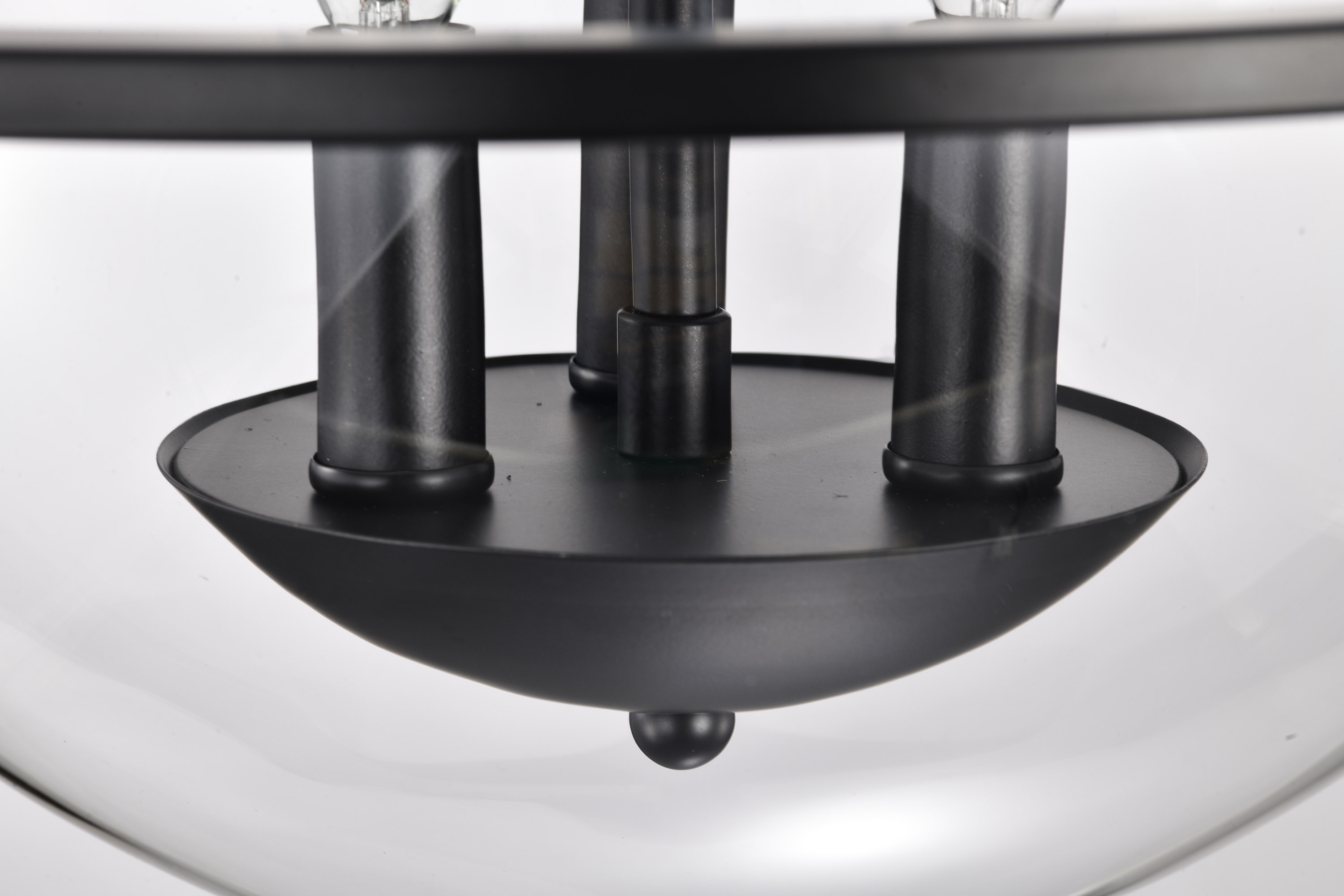 AMADO 3 LIGHT SEMI FLUSH MOUNT - 60-7823