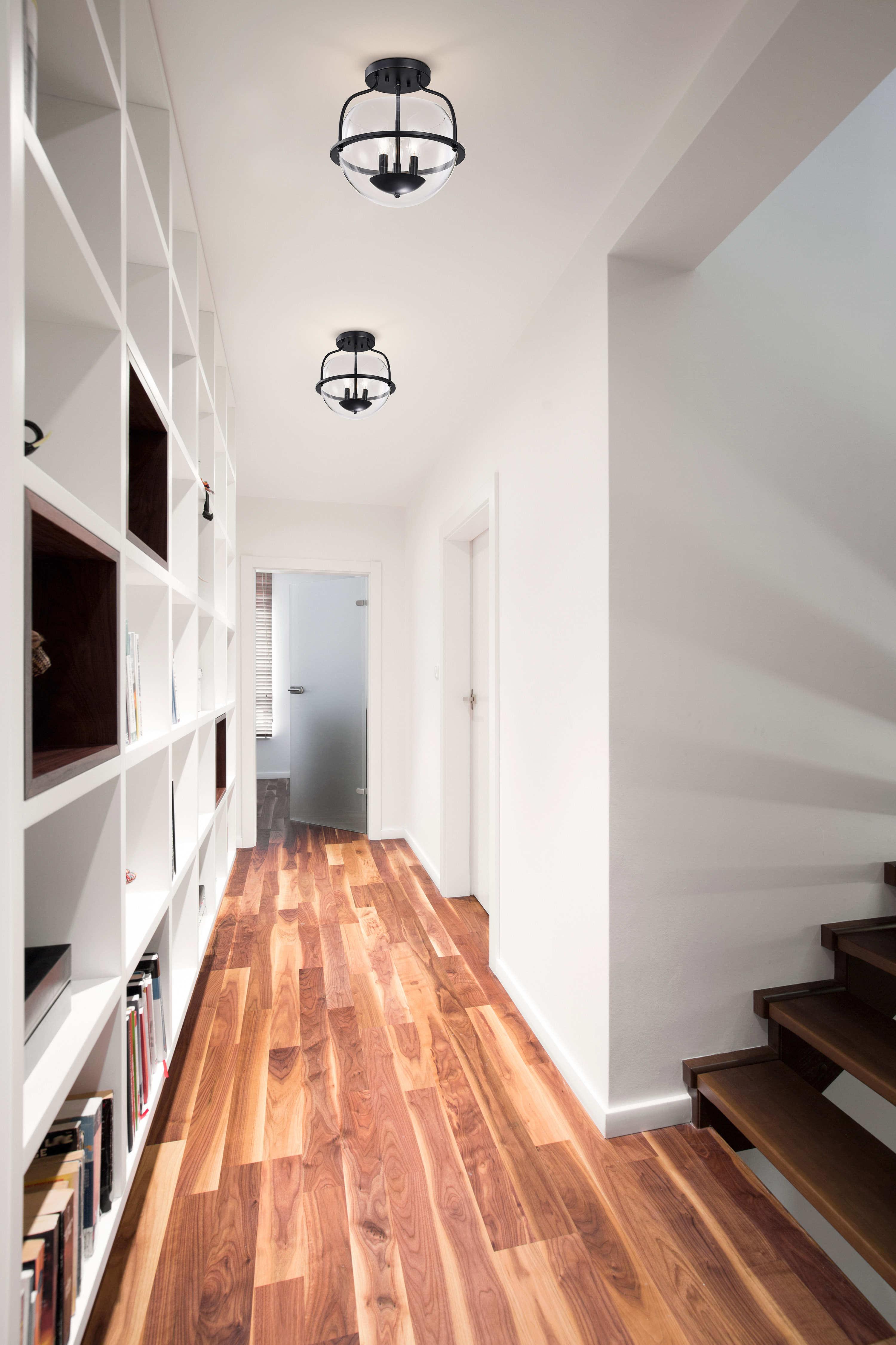 AMADO 3 LIGHT SEMI FLUSH MOUNT - 60-7823