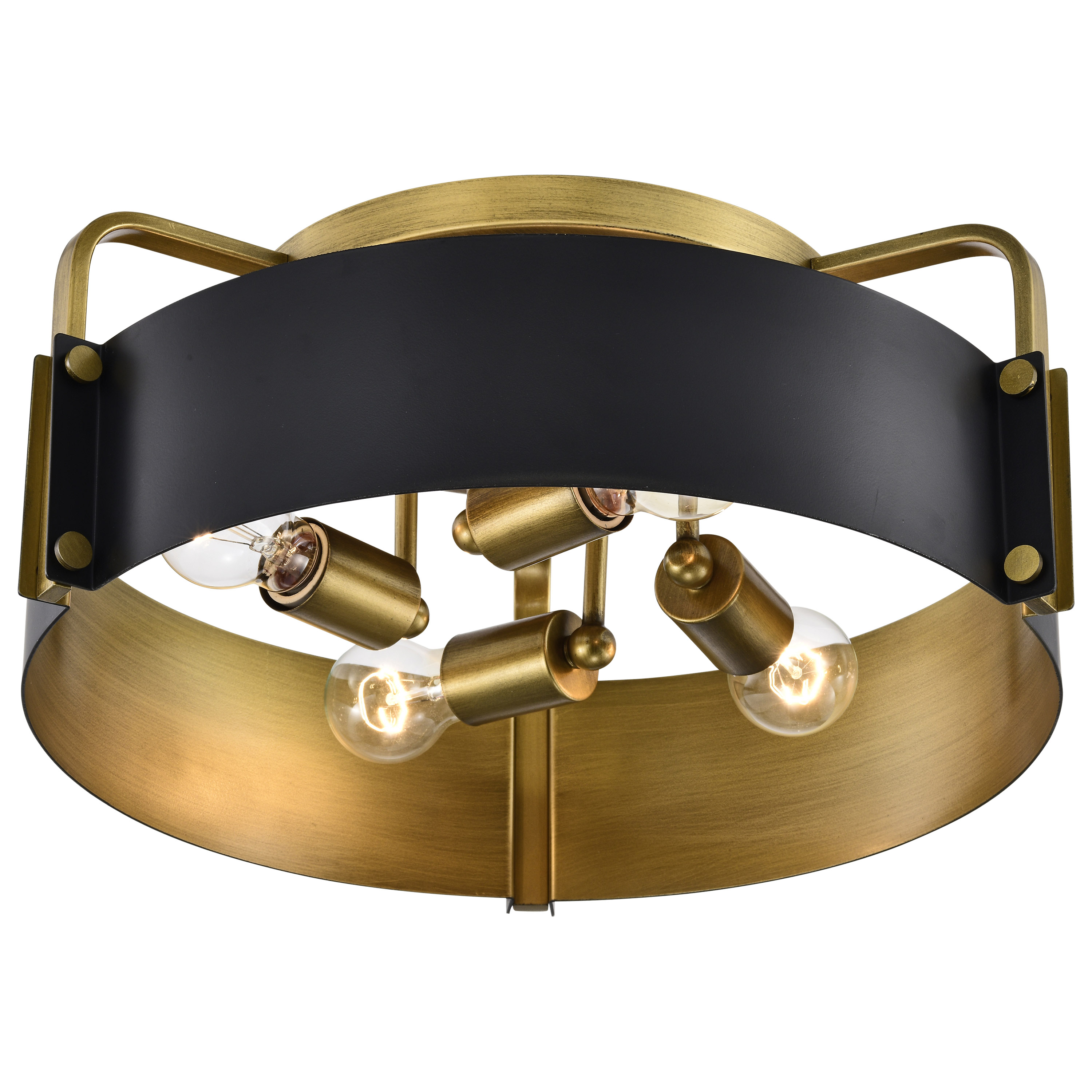 ALTOS 4 LIGHT 18" SEMI FLUSH - 60-7841