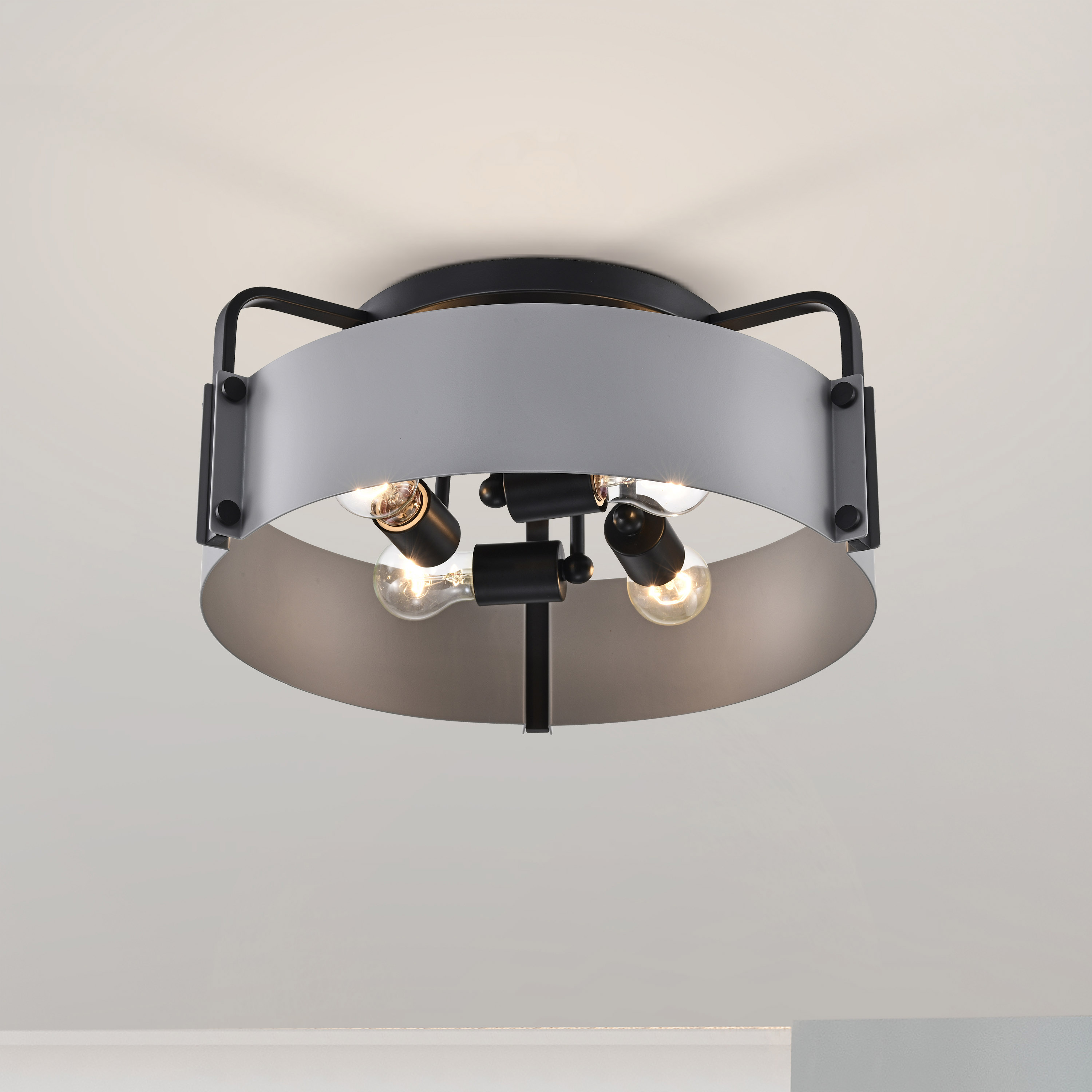 ALTOS 4 LIGHT 18" SEMI FLUSH - 60-7851