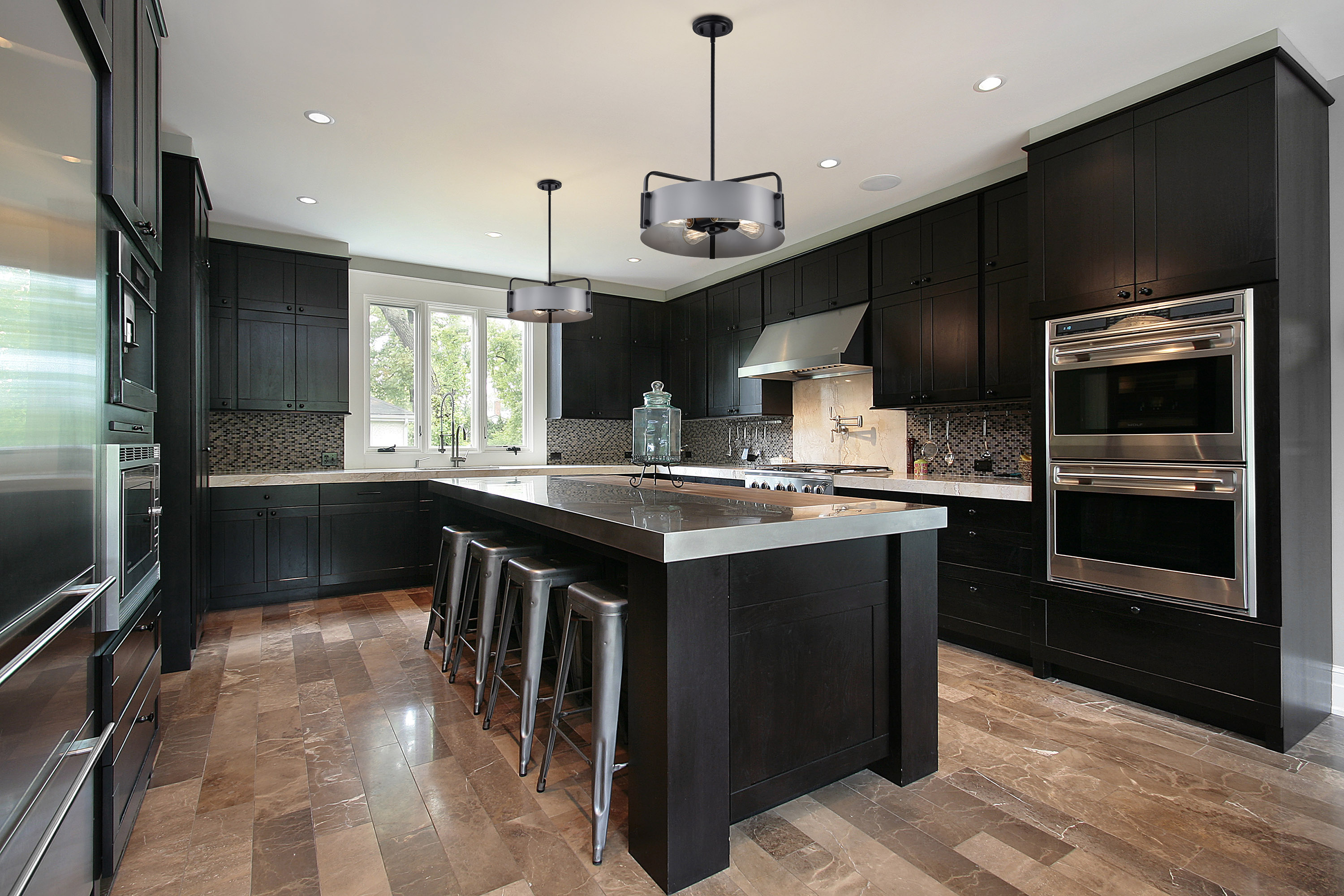 ALTOS 4 LIGHT MEDIUM PENDANT - 60-7853