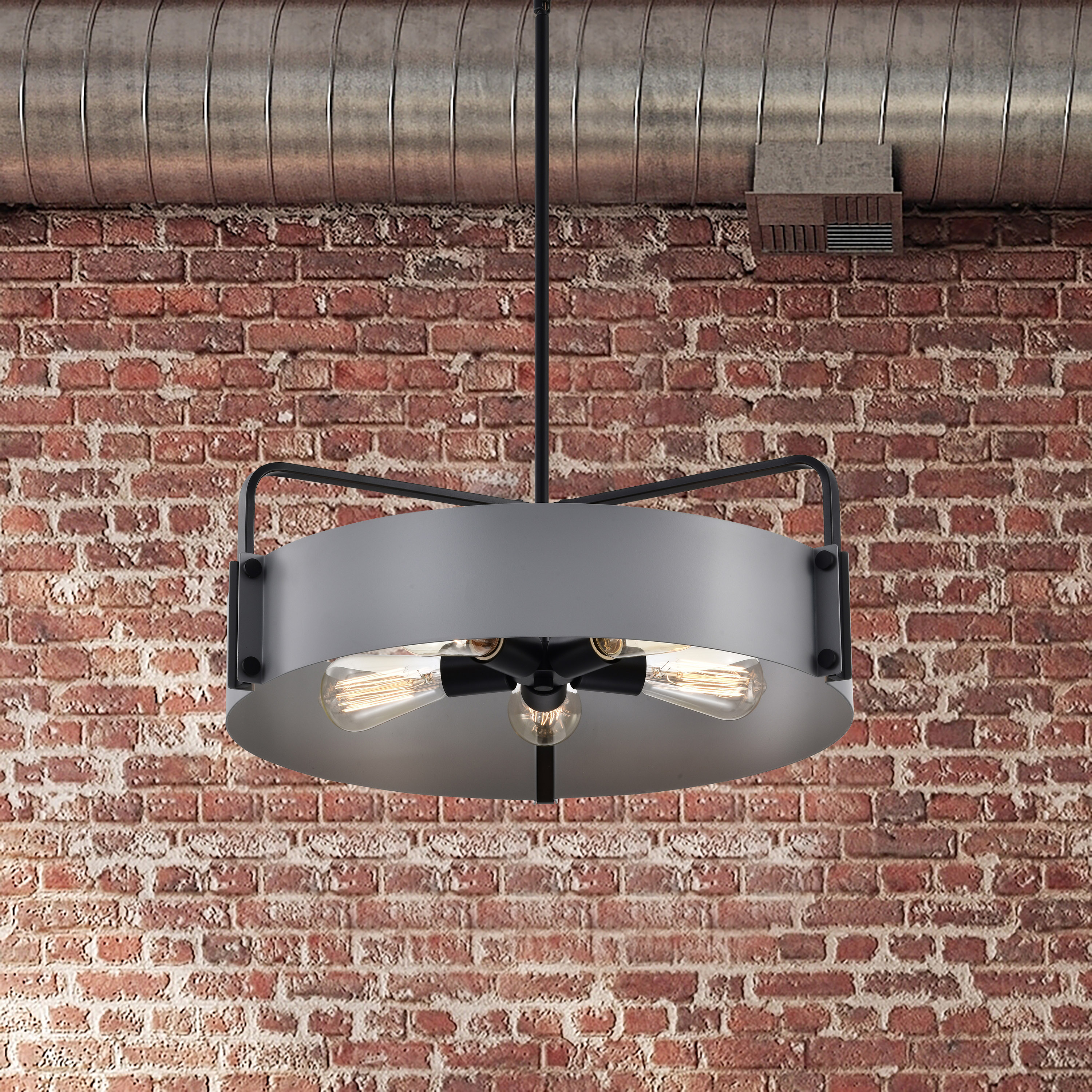 ALTOS 5 LIGHT LARGE PENDANT - 60-7854