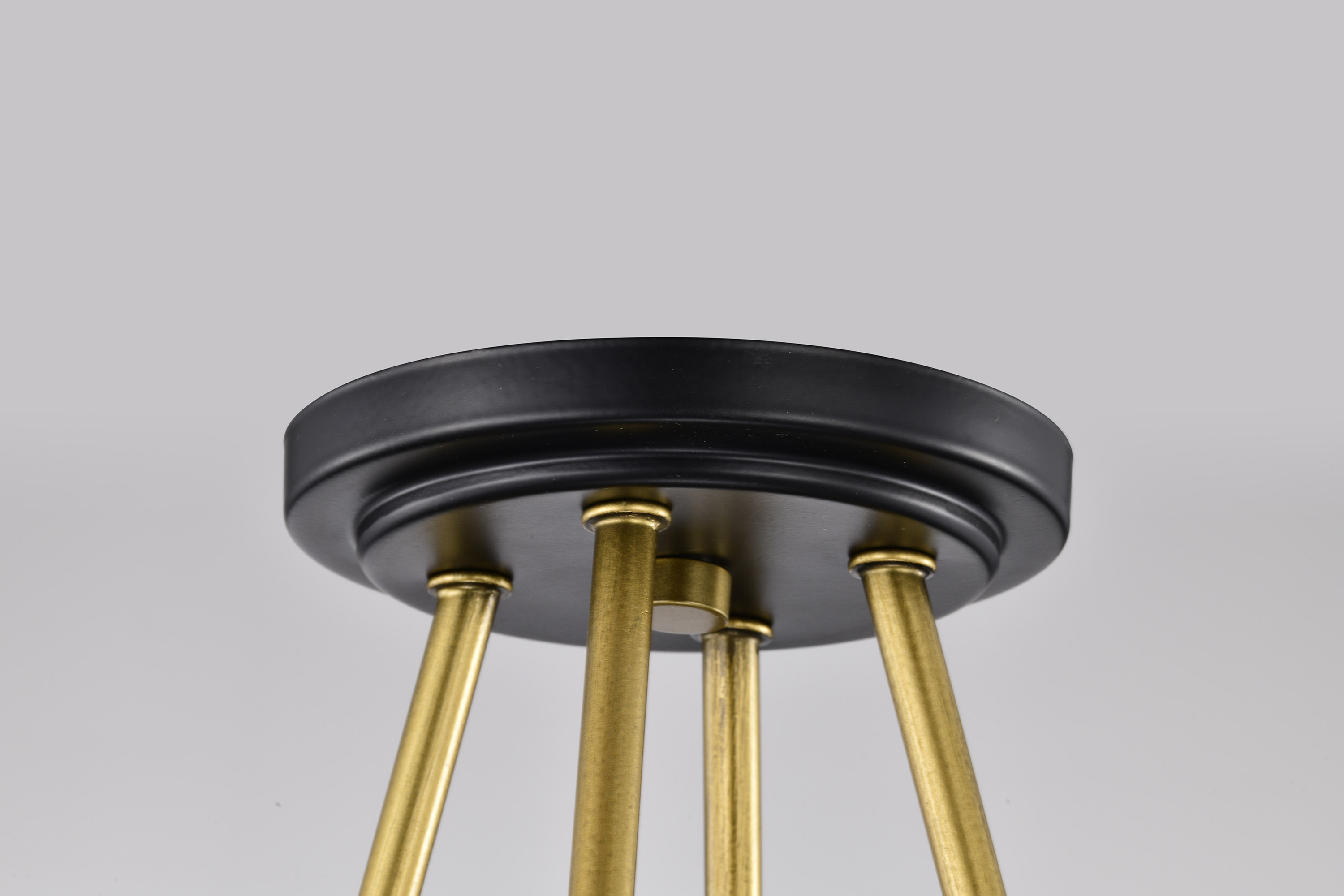 MARSDEN 4 LIGHT SEMI FLUSH - 60-7866