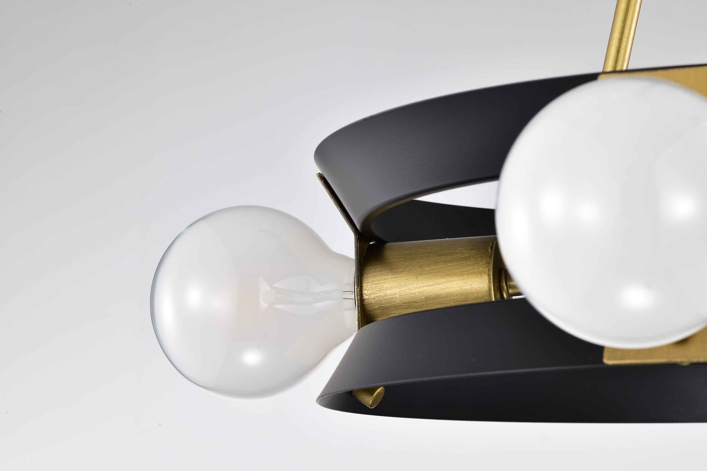 MARSDEN 4 LIGHT SEMI FLUSH - 60-7866