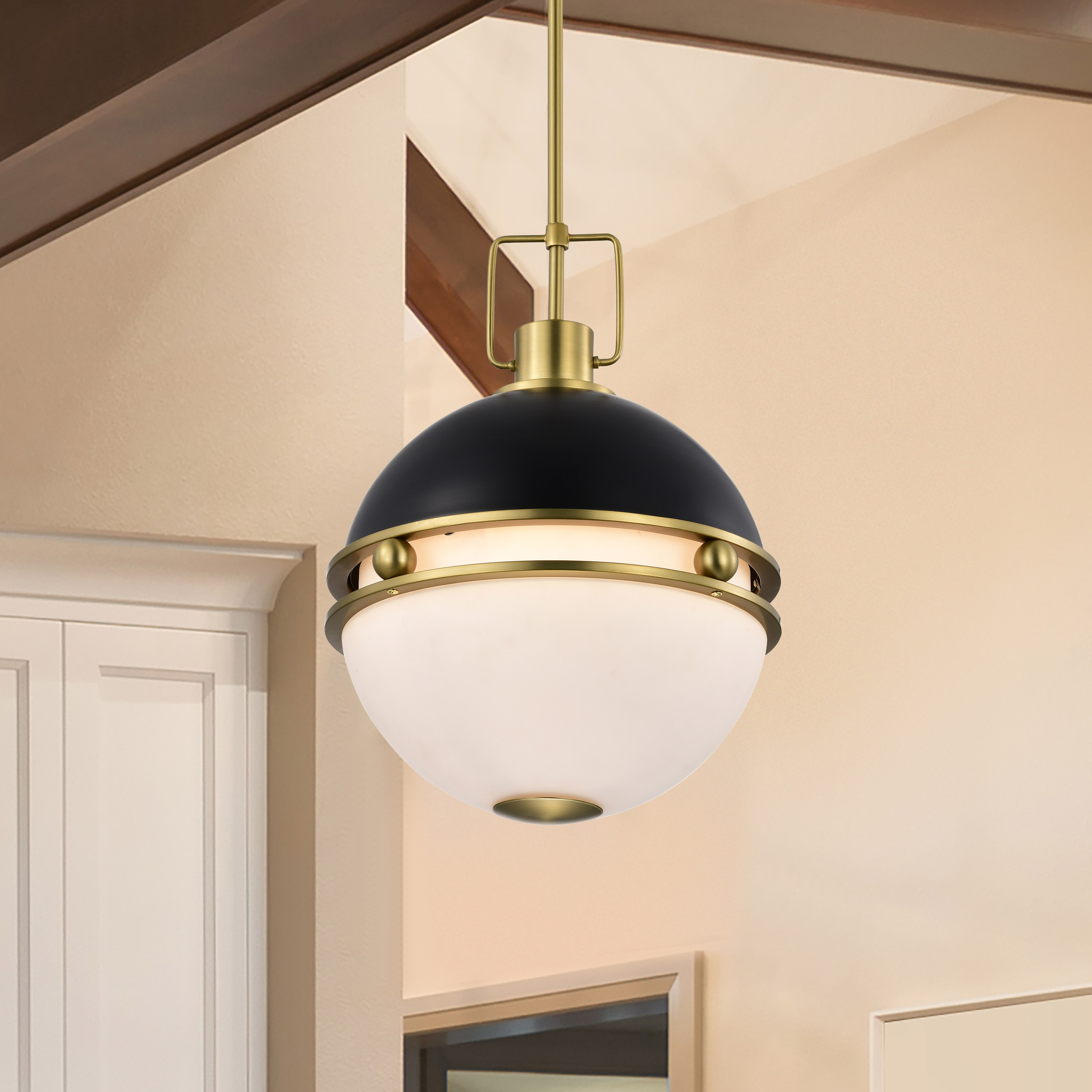 EVERTON 2 LIGHT 14" PENDANT - 60-7878