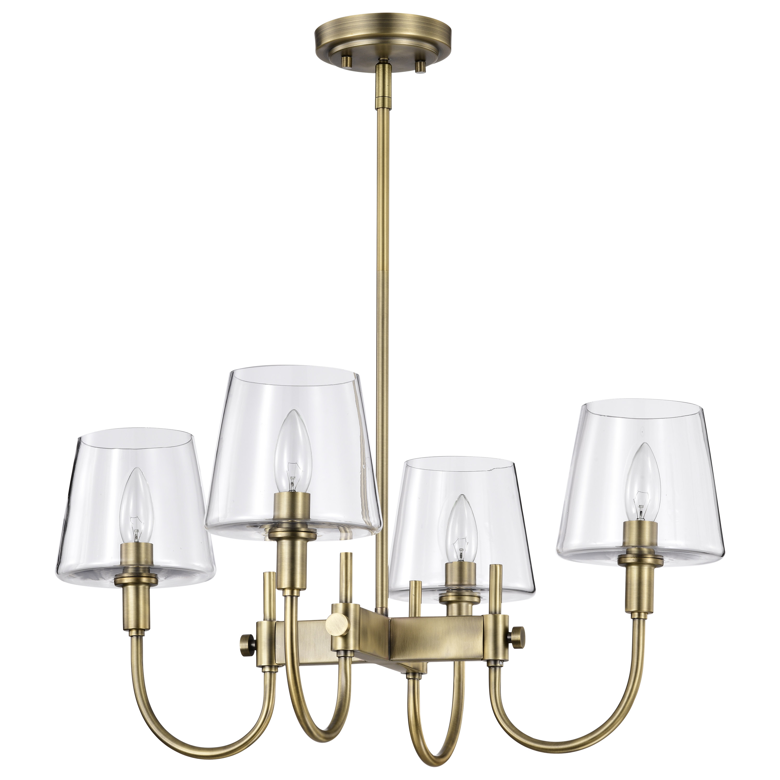 BROOKSIDE 4 LIGHT CHANDELIER - 60-7885