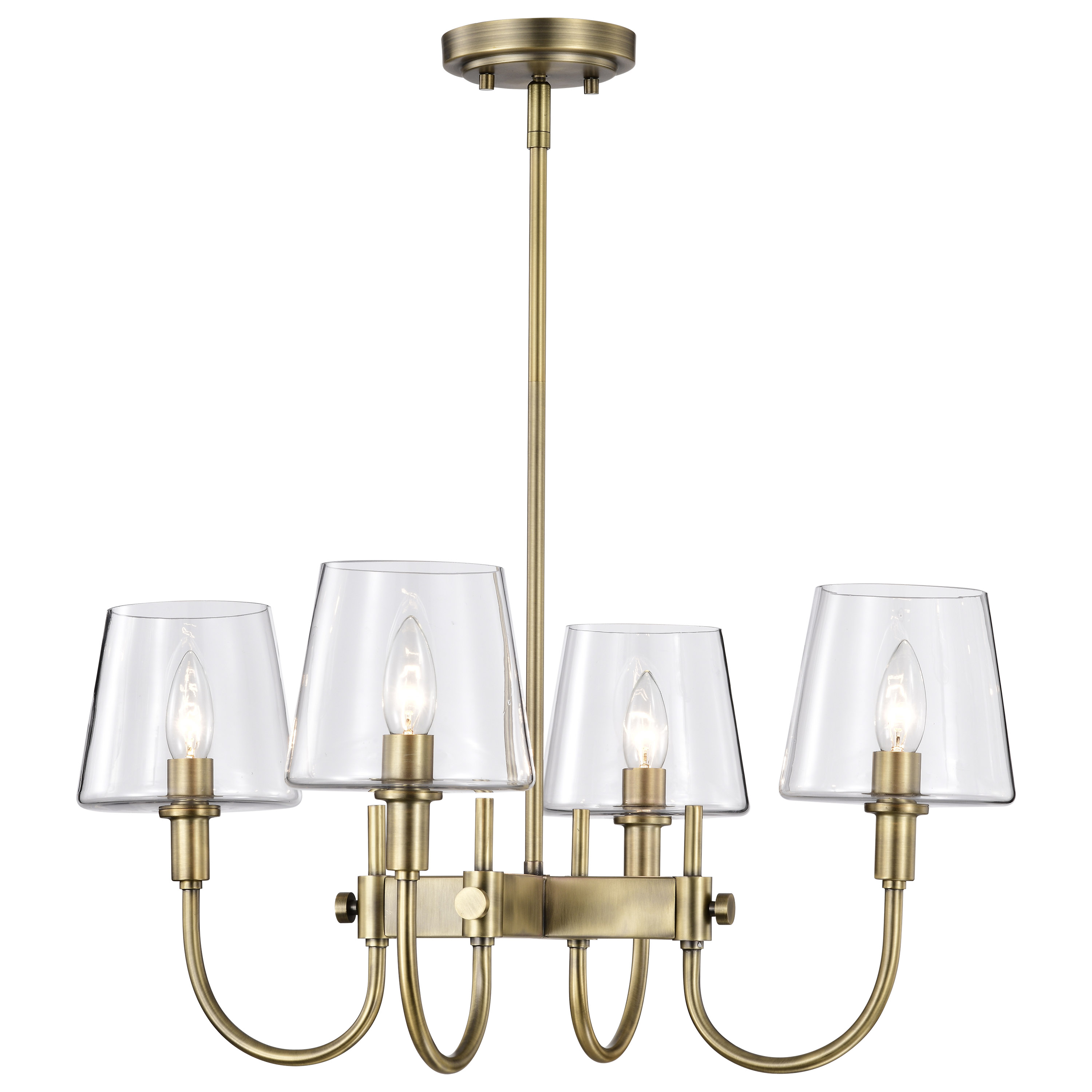 BROOKSIDE 4 LIGHT CHANDELIER - 60-7885