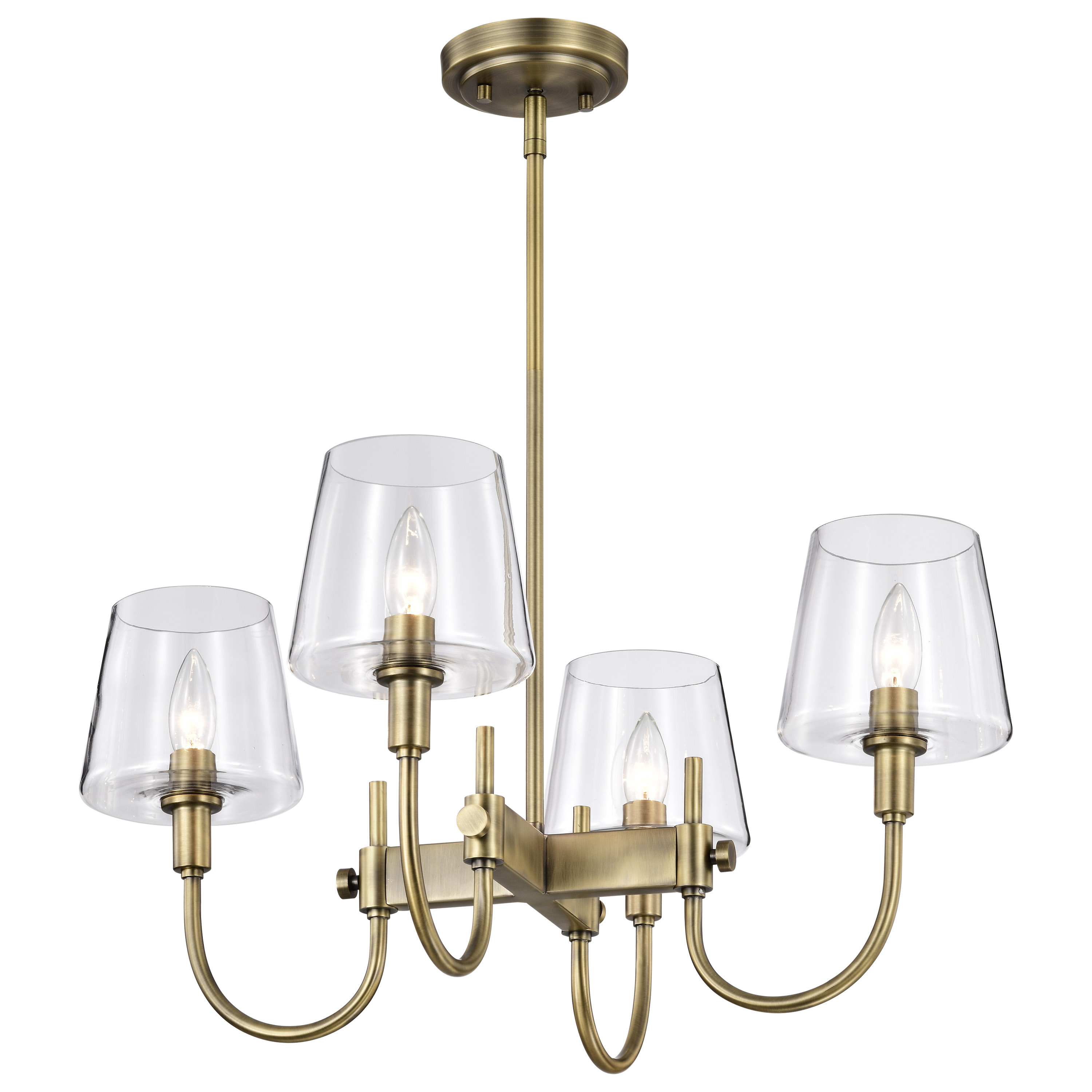 BROOKSIDE 4 LIGHT CHANDELIER - 60-7885
