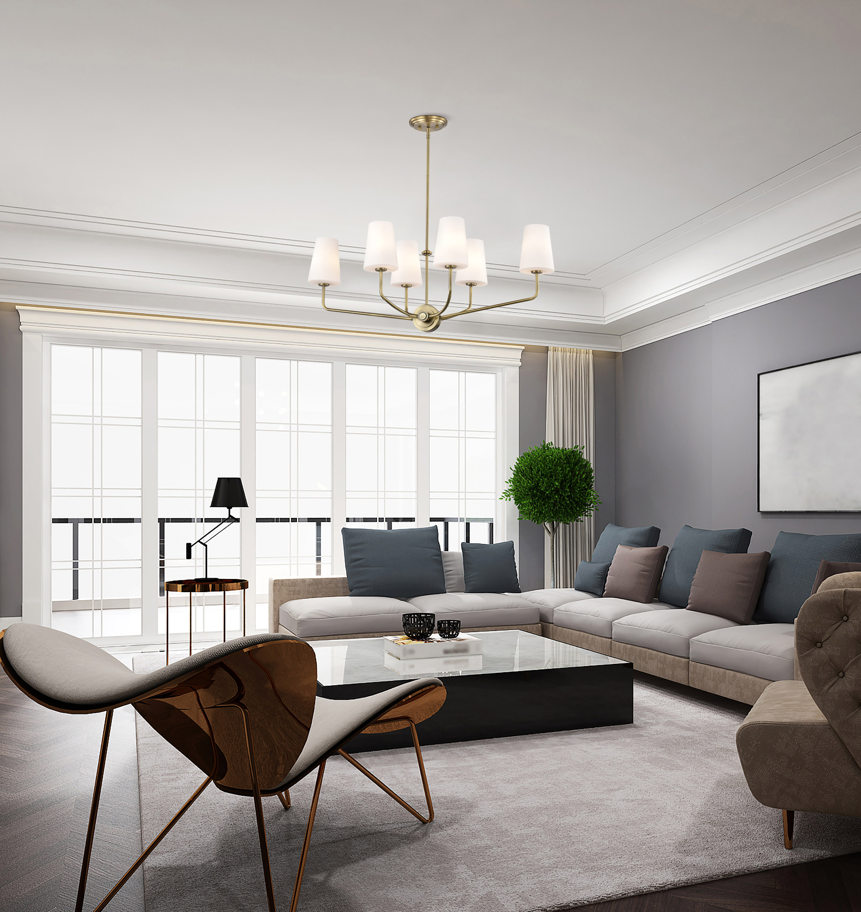 CORDELLO 6 LT ISLAND PENDANT - 60-7886