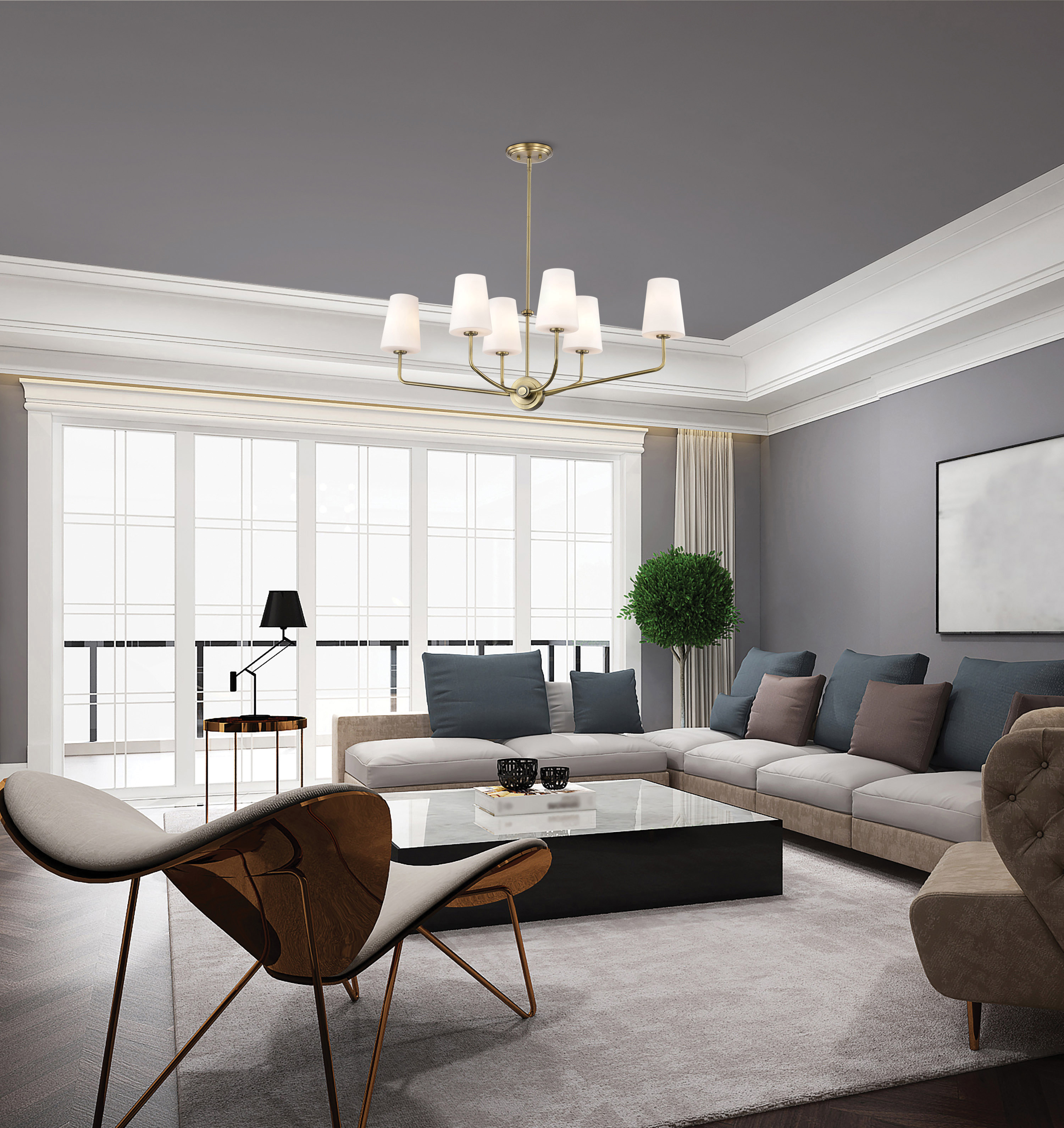 CORDELLO 6 LT ISLAND PENDANT - 60-7886