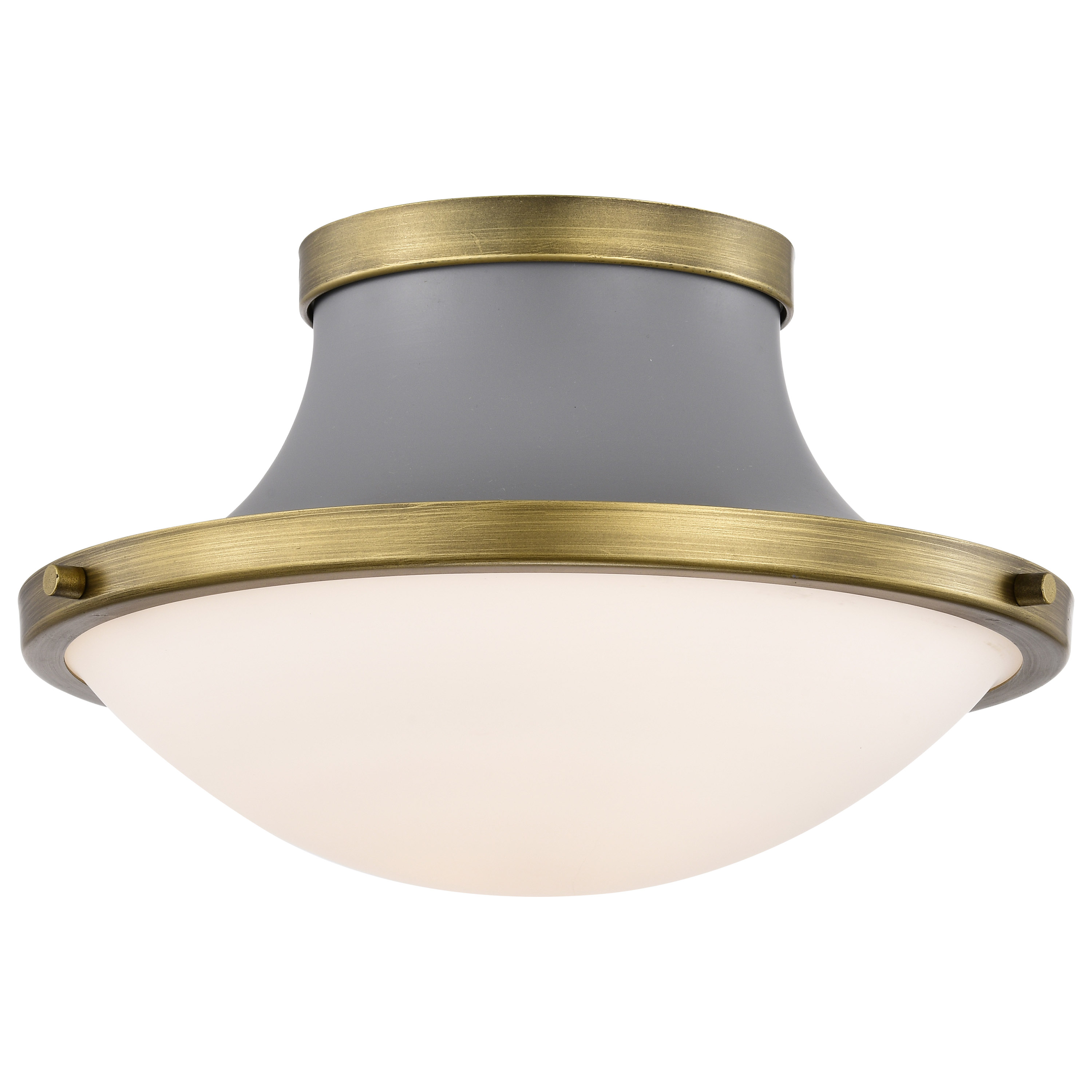 LAFAYETTE 1 LIGHT 14" FLUSH - 60-7915