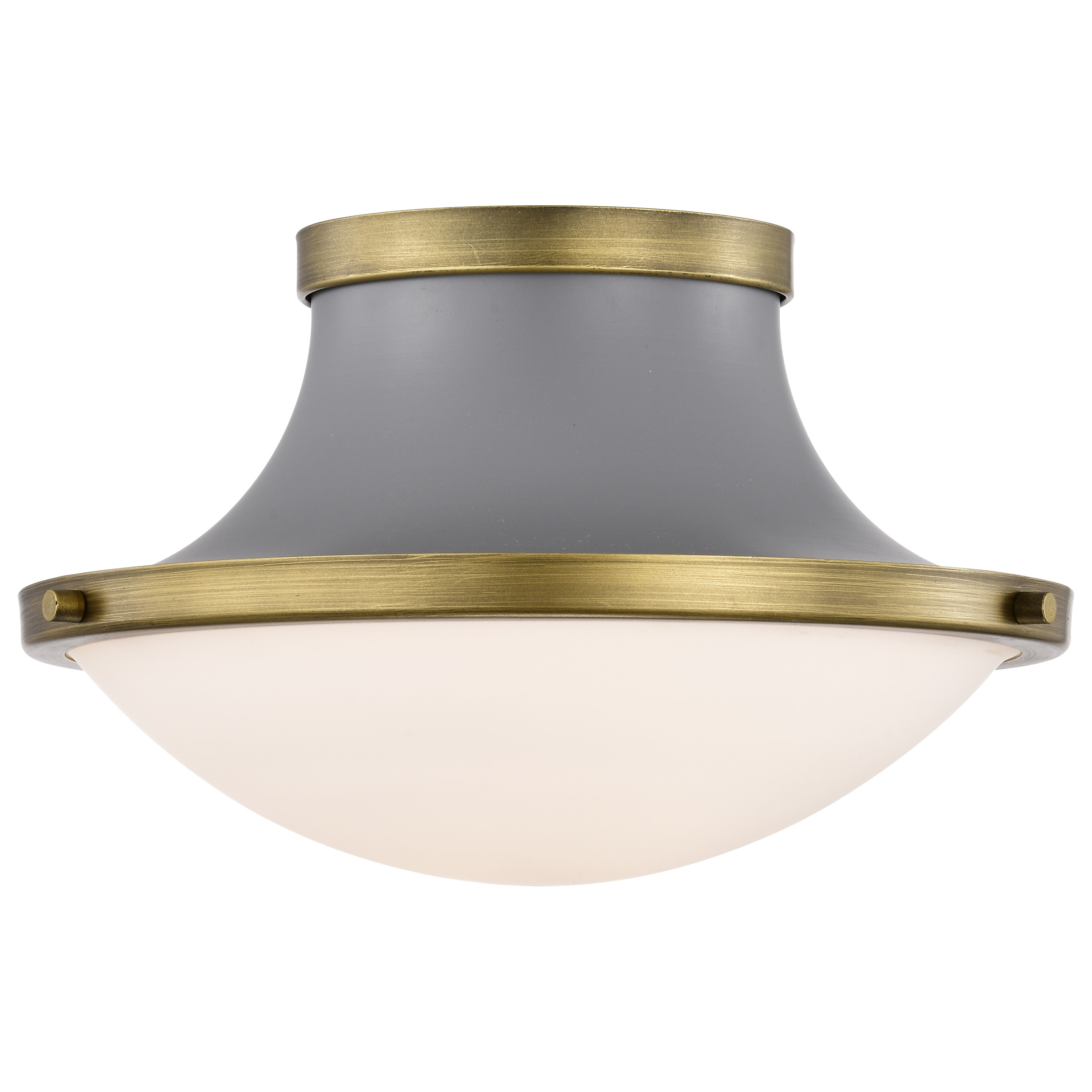 LAFAYETTE 1 LIGHT 14" FLUSH - 60-7915