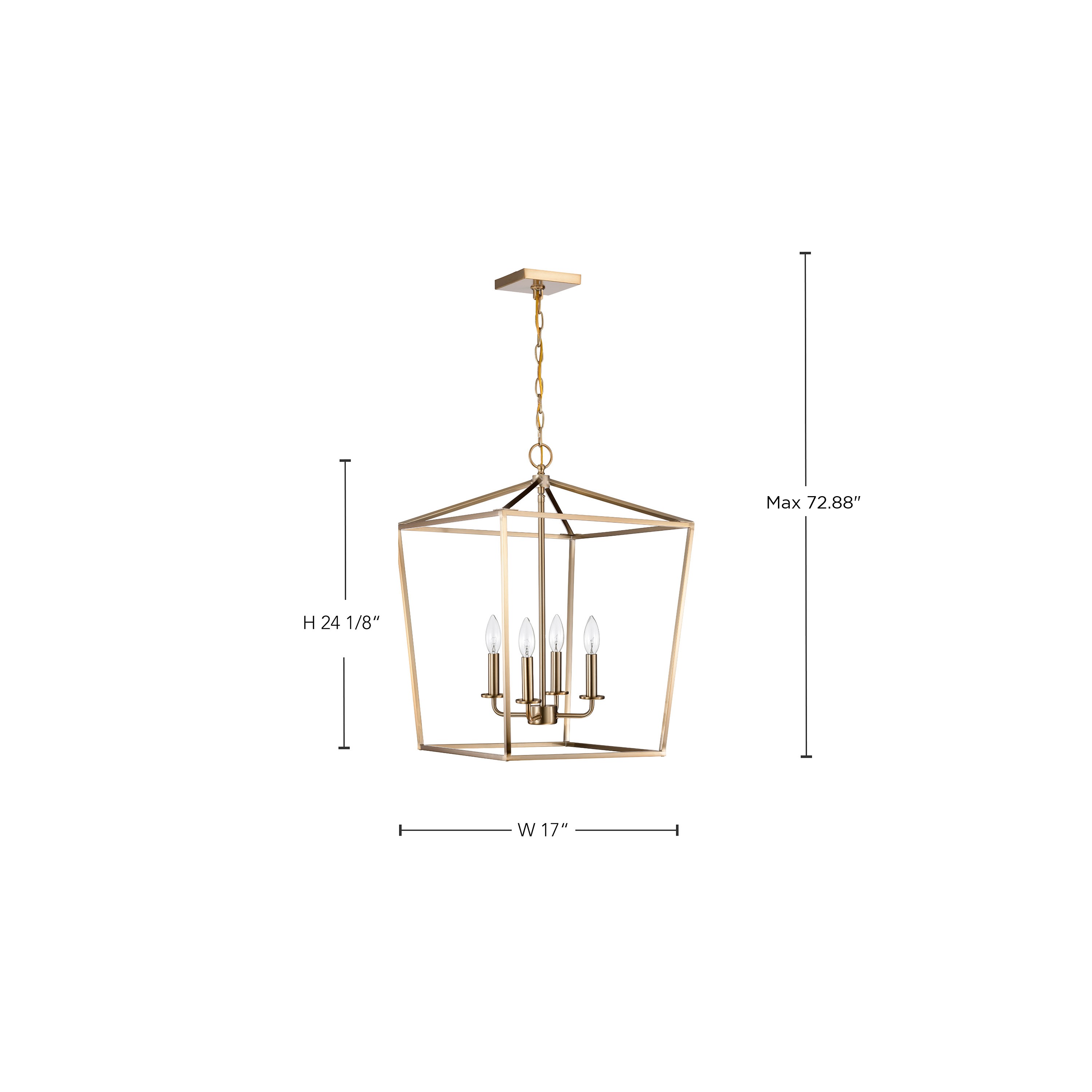 EMMA 4LT SM PENDANT - 60-7931