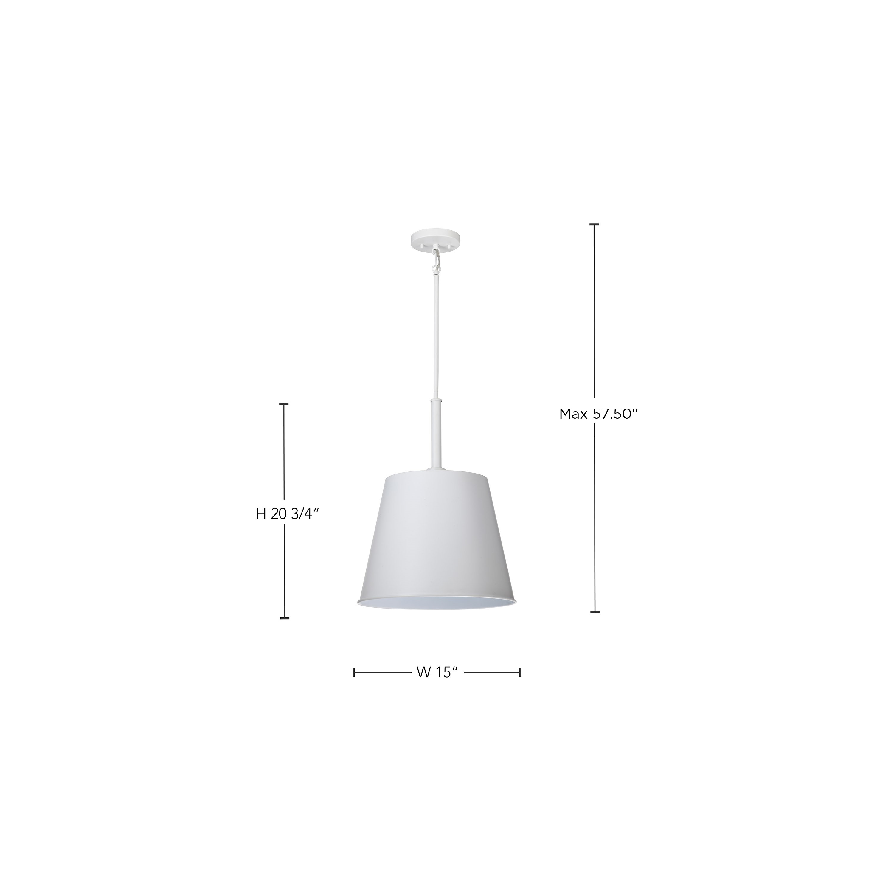 ALEXIS 1LT LG PENDANT - 60-7948