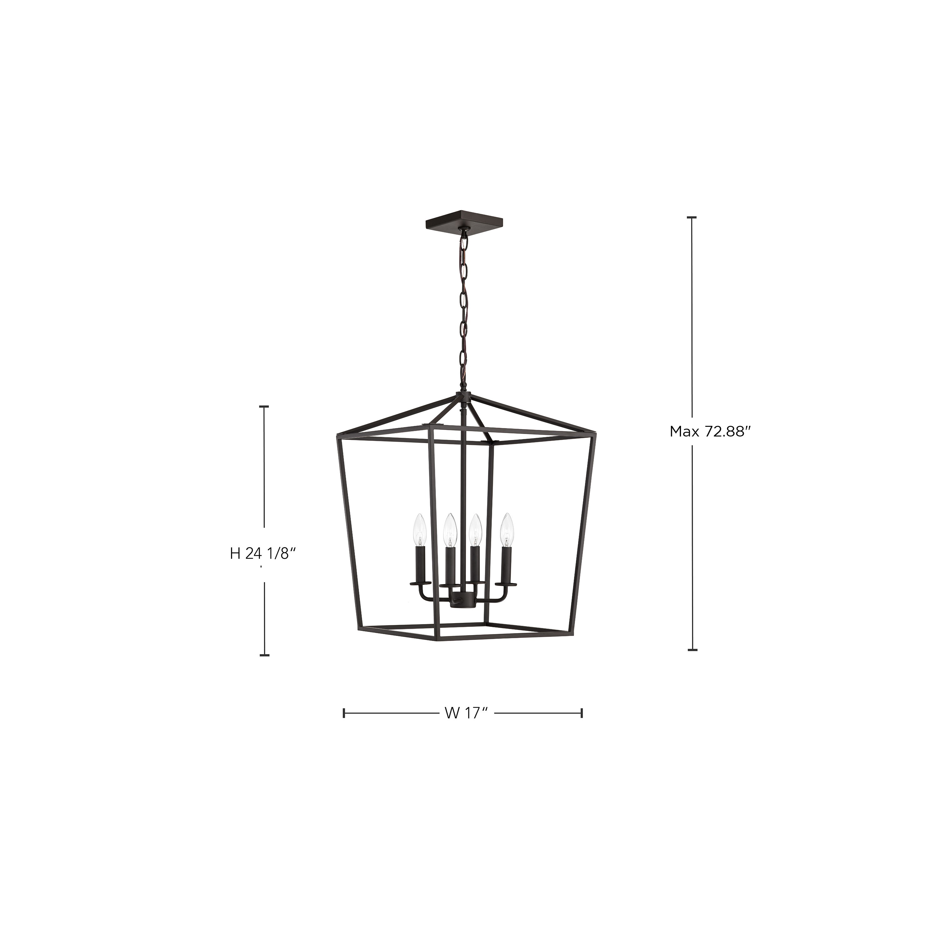 EMMA 4LT SM PENDANT - 60-7951