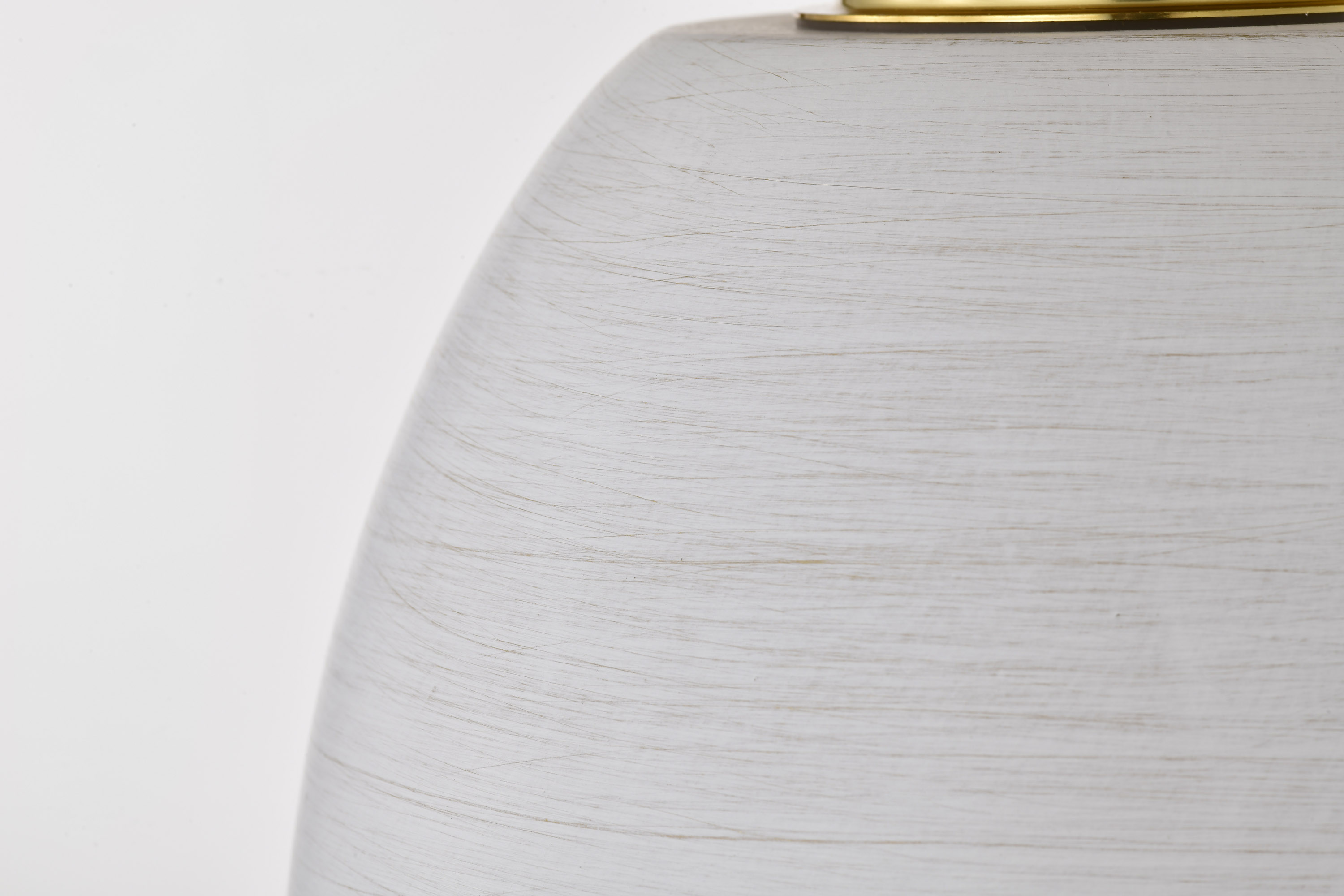 COLLINS 8" CERAMIC FLUSH MOUNT - 60-8001