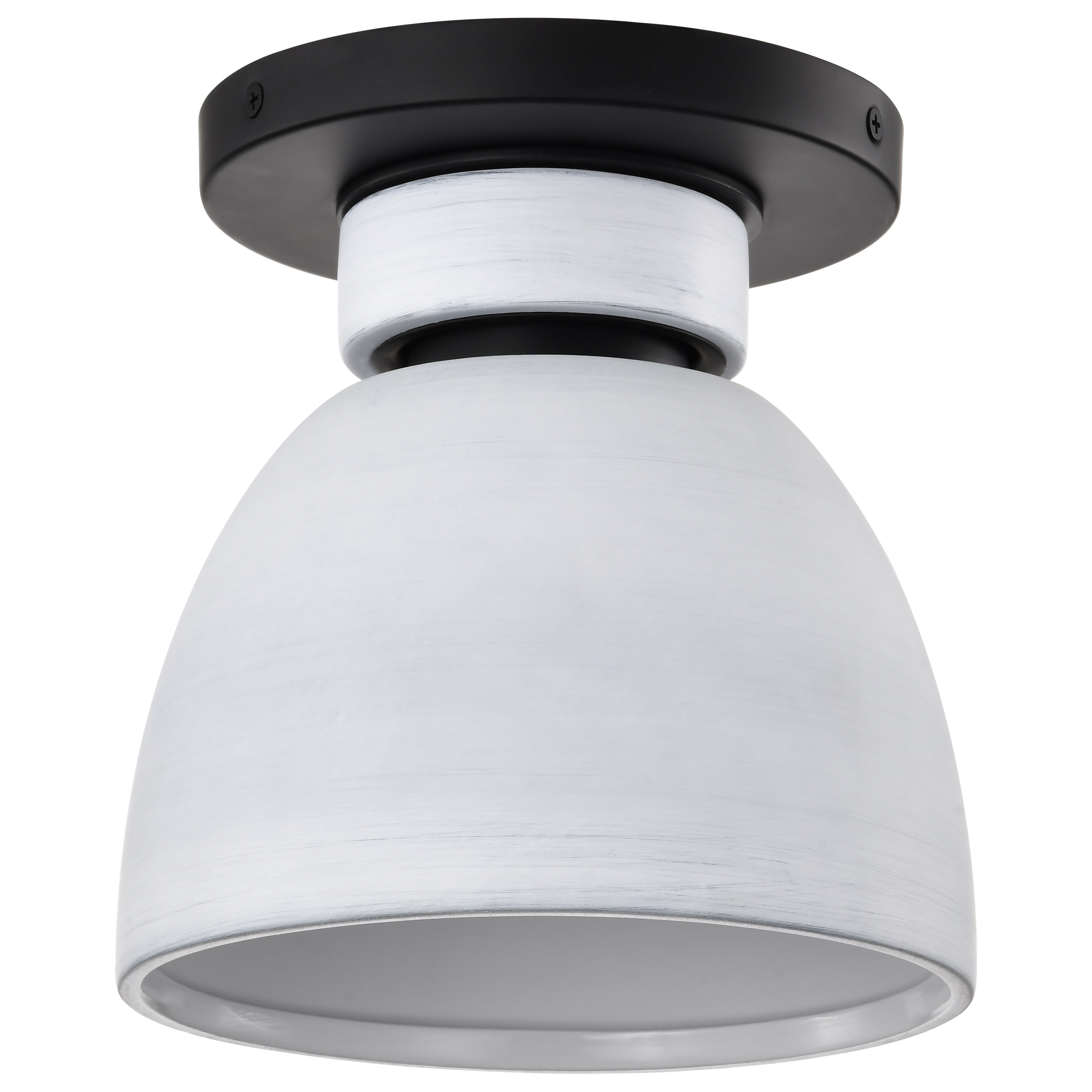 COLLINS 8" CERAMIC FLUSH MOUNT - 60-8011
