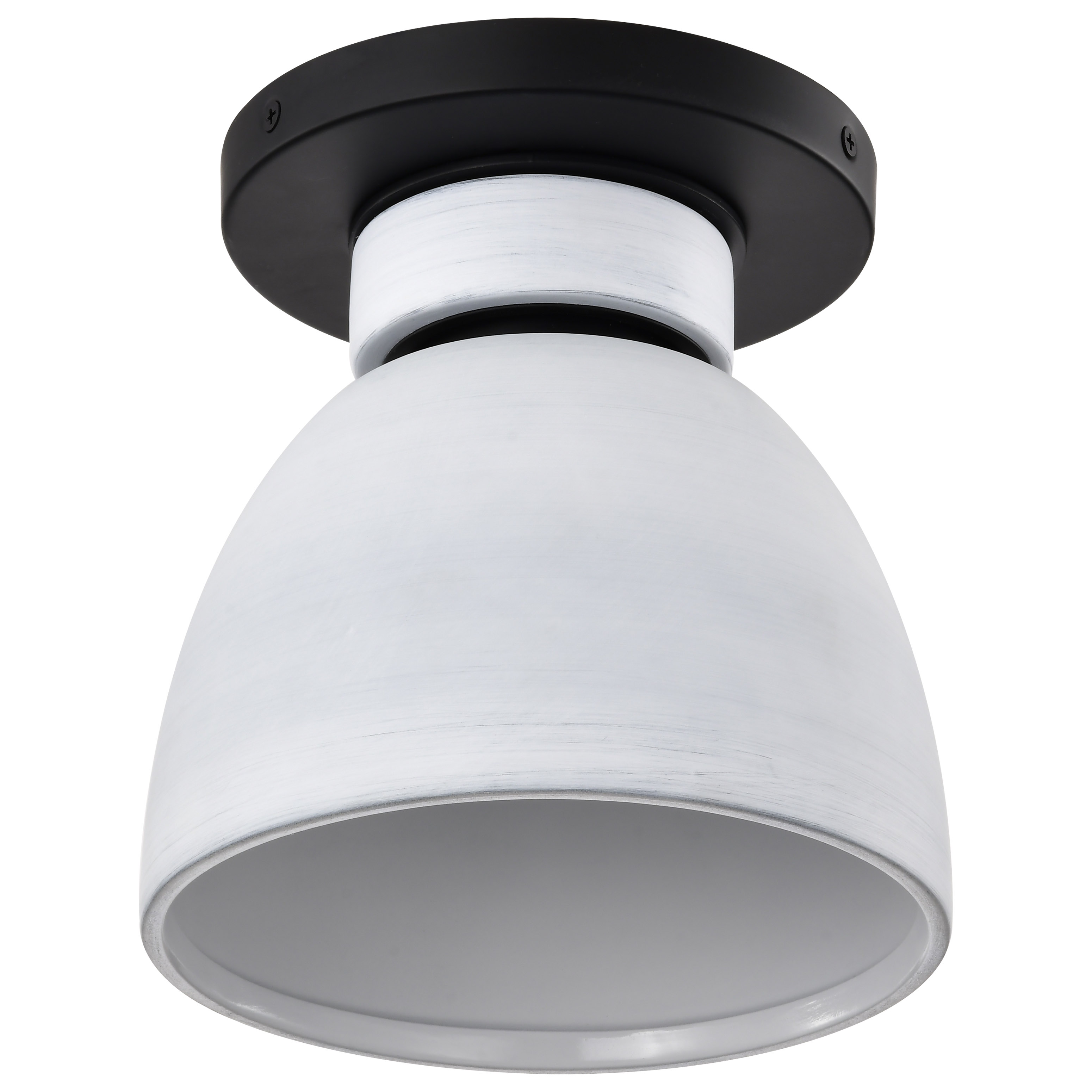 COLLINS 8" CERAMIC FLUSH MOUNT - 60-8011