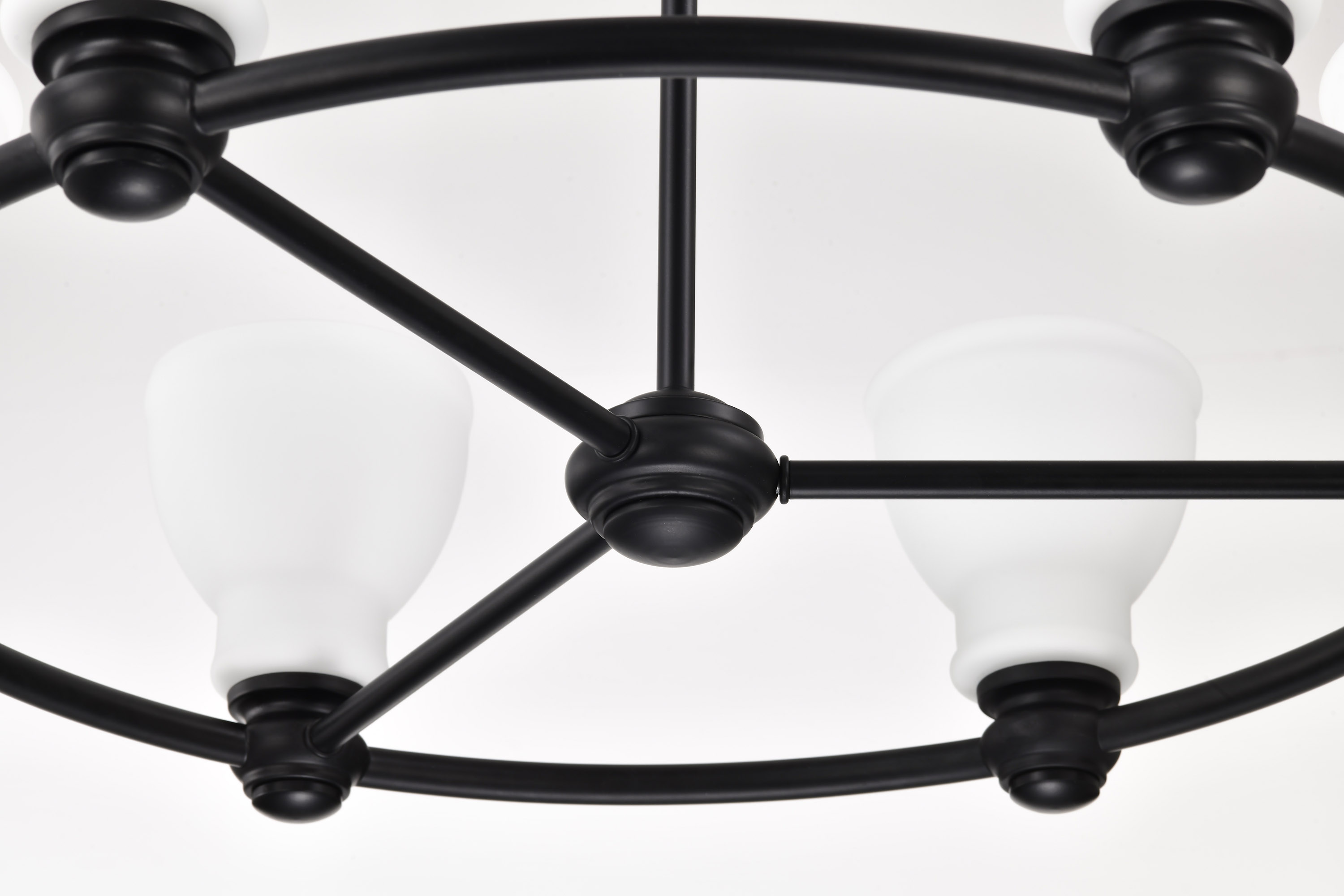 RUSSEL 6 LIGHT CHANDELIER - 60-8027