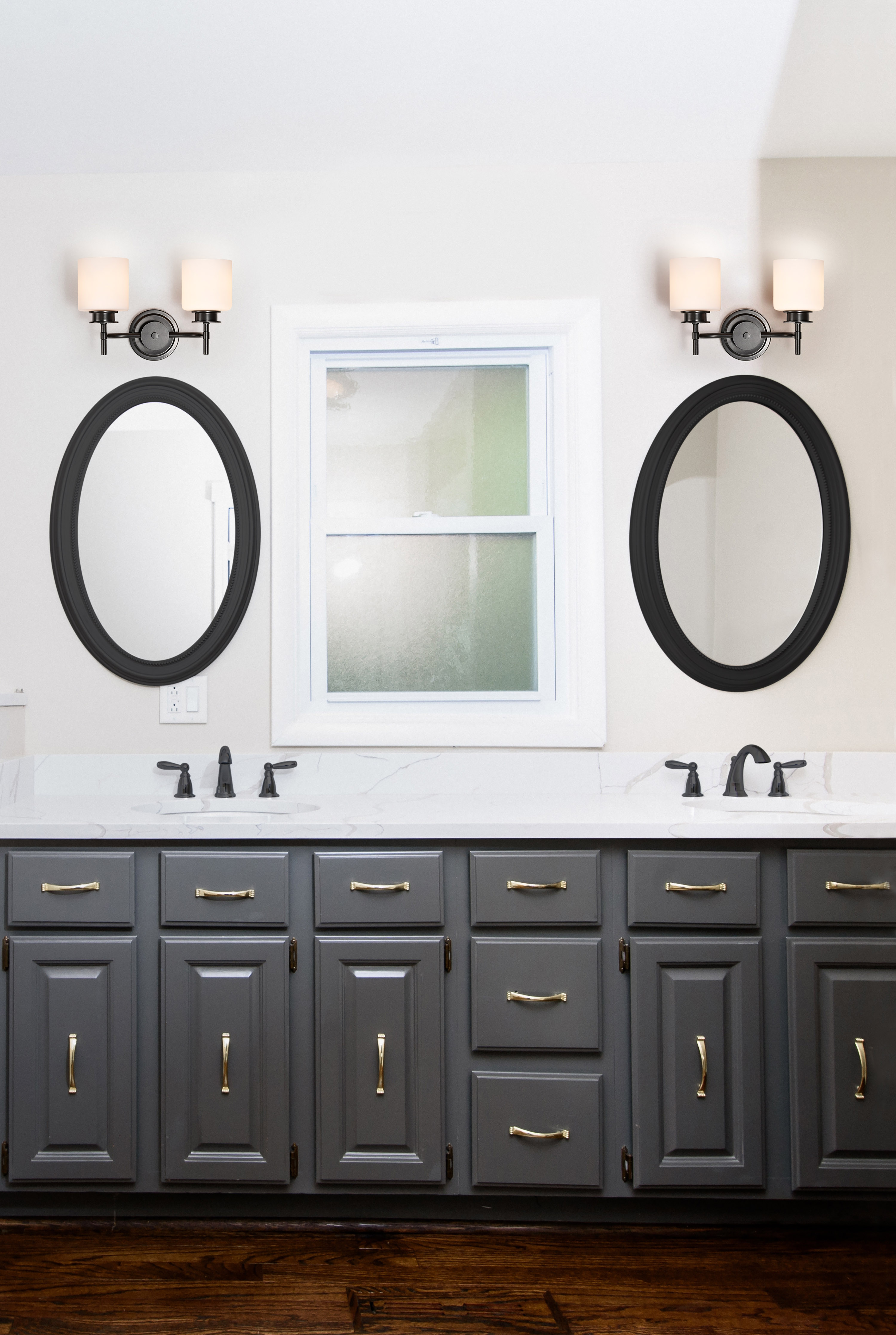 WARREN 2 LIGHT VANITY - 60-8032