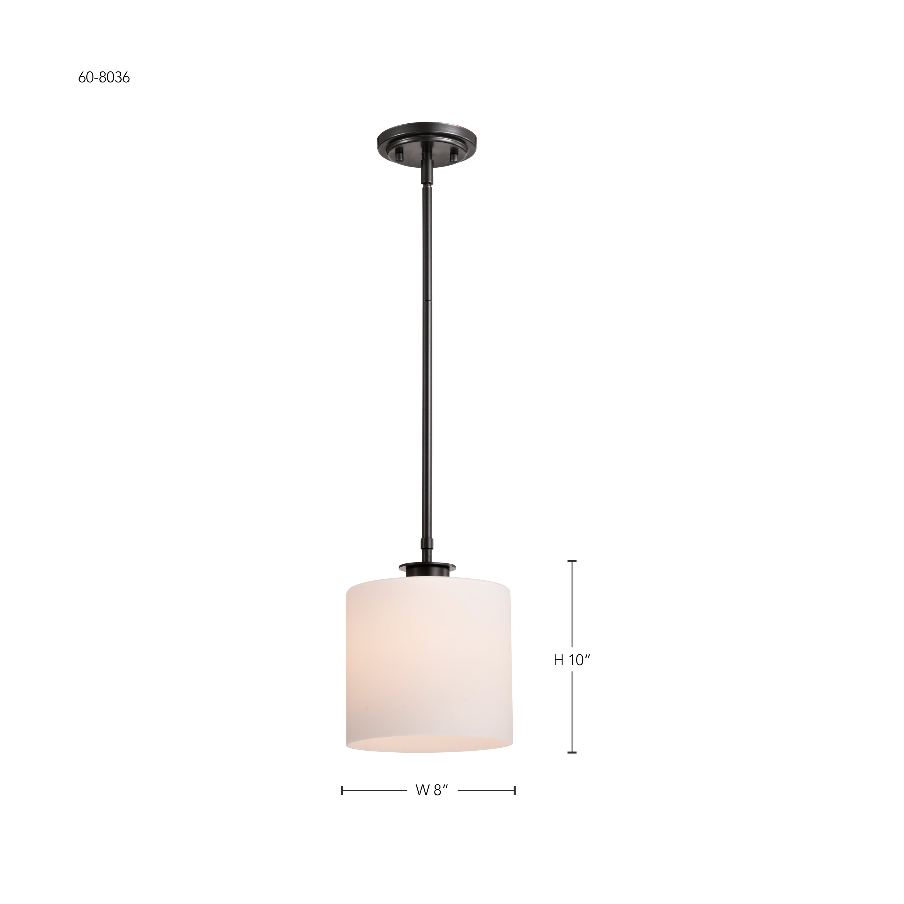 WARREN 8" PENDANT - 60-8036