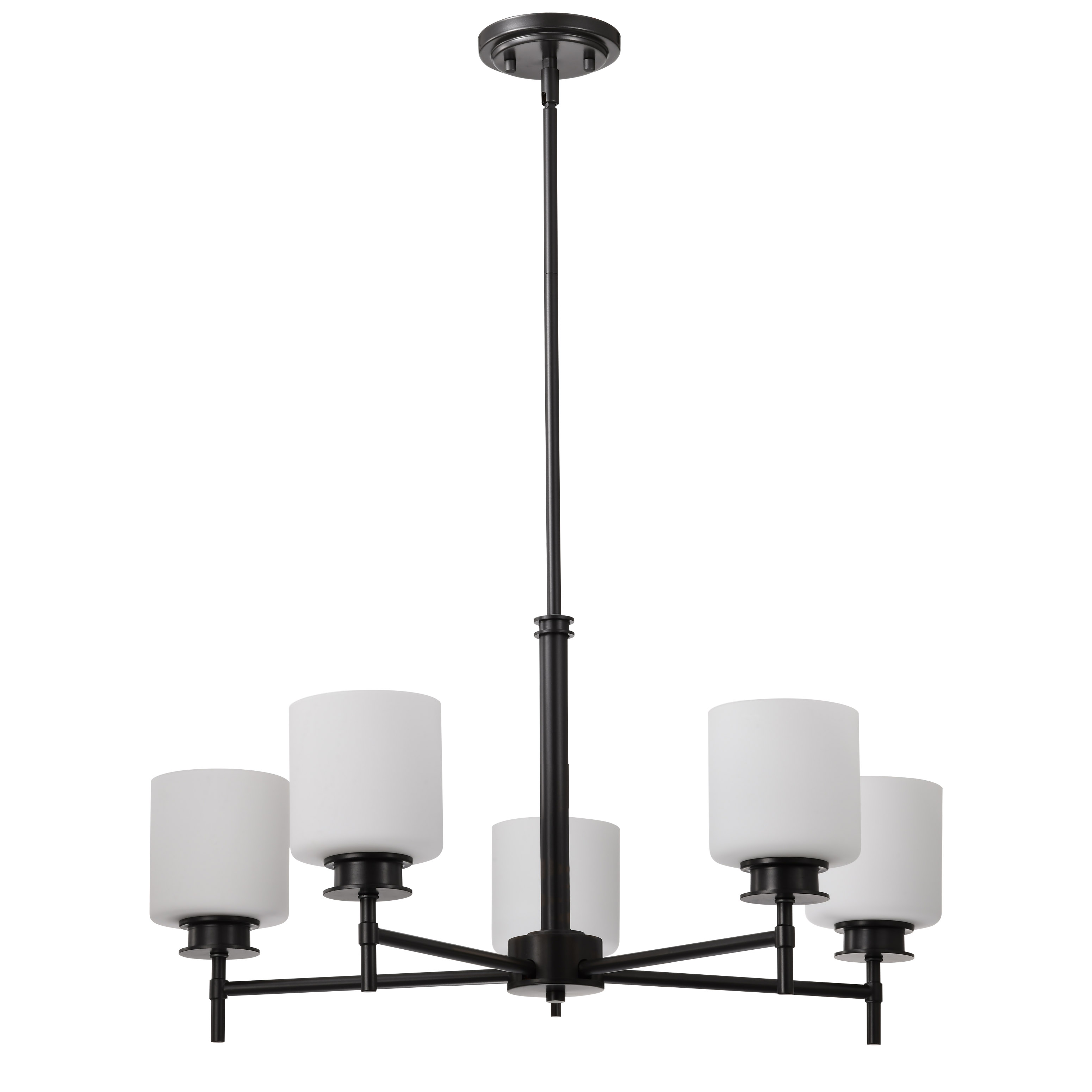 WARREN 28" 5 LIGHT CHANDELIER - 60-8038