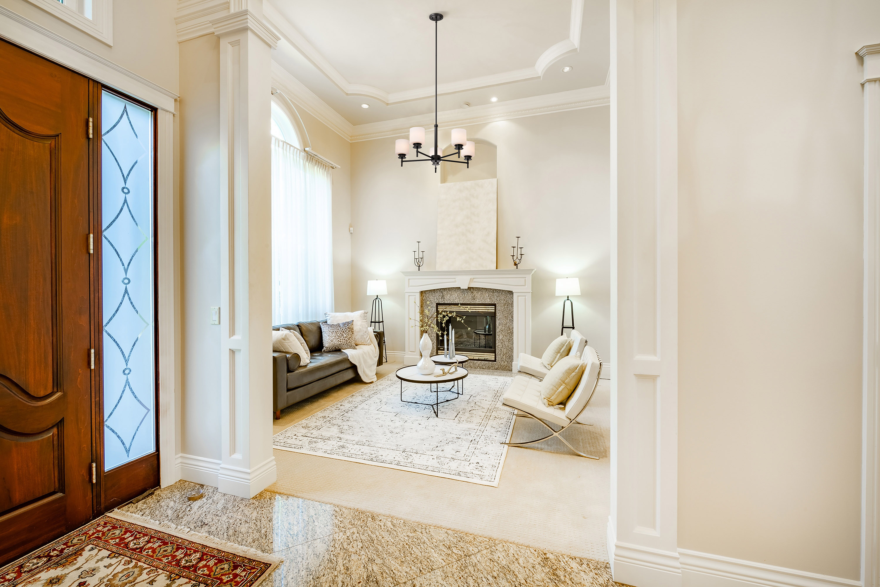 WARREN 28" 5 LIGHT CHANDELIER - 60-8038