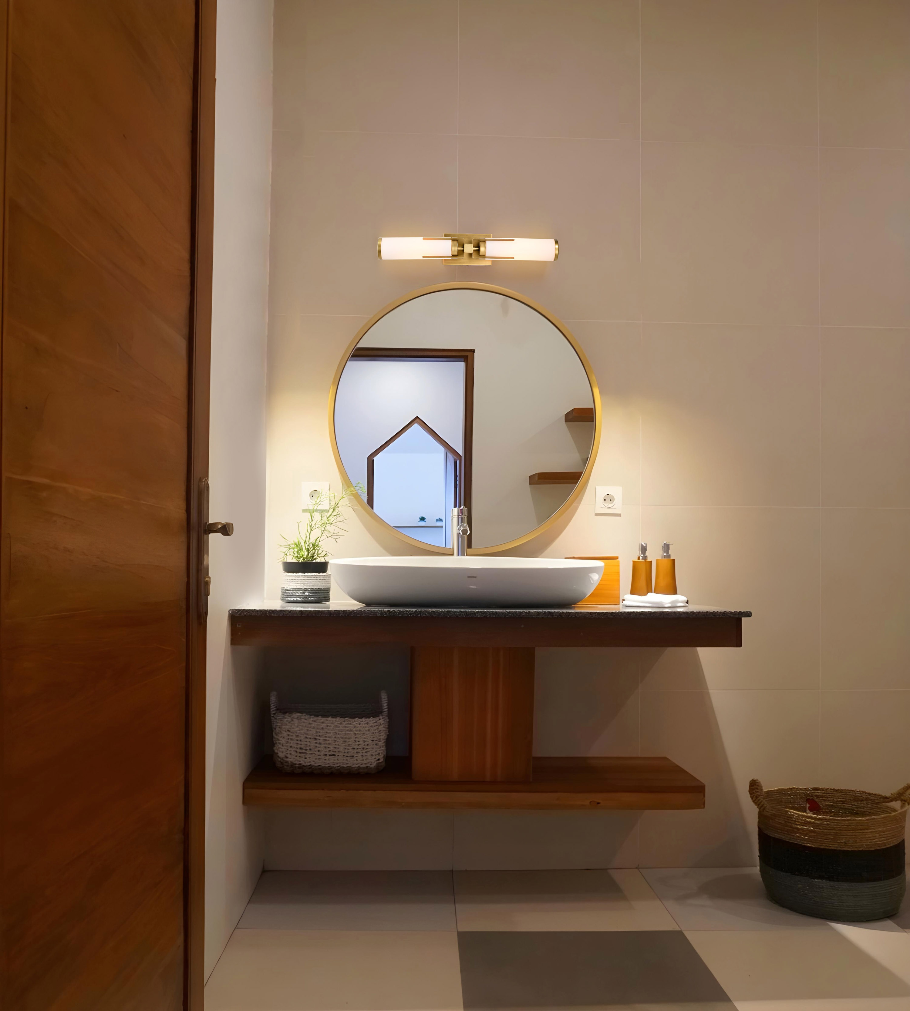 ROSELLE 2 LIGHT VANITY - 60-8042