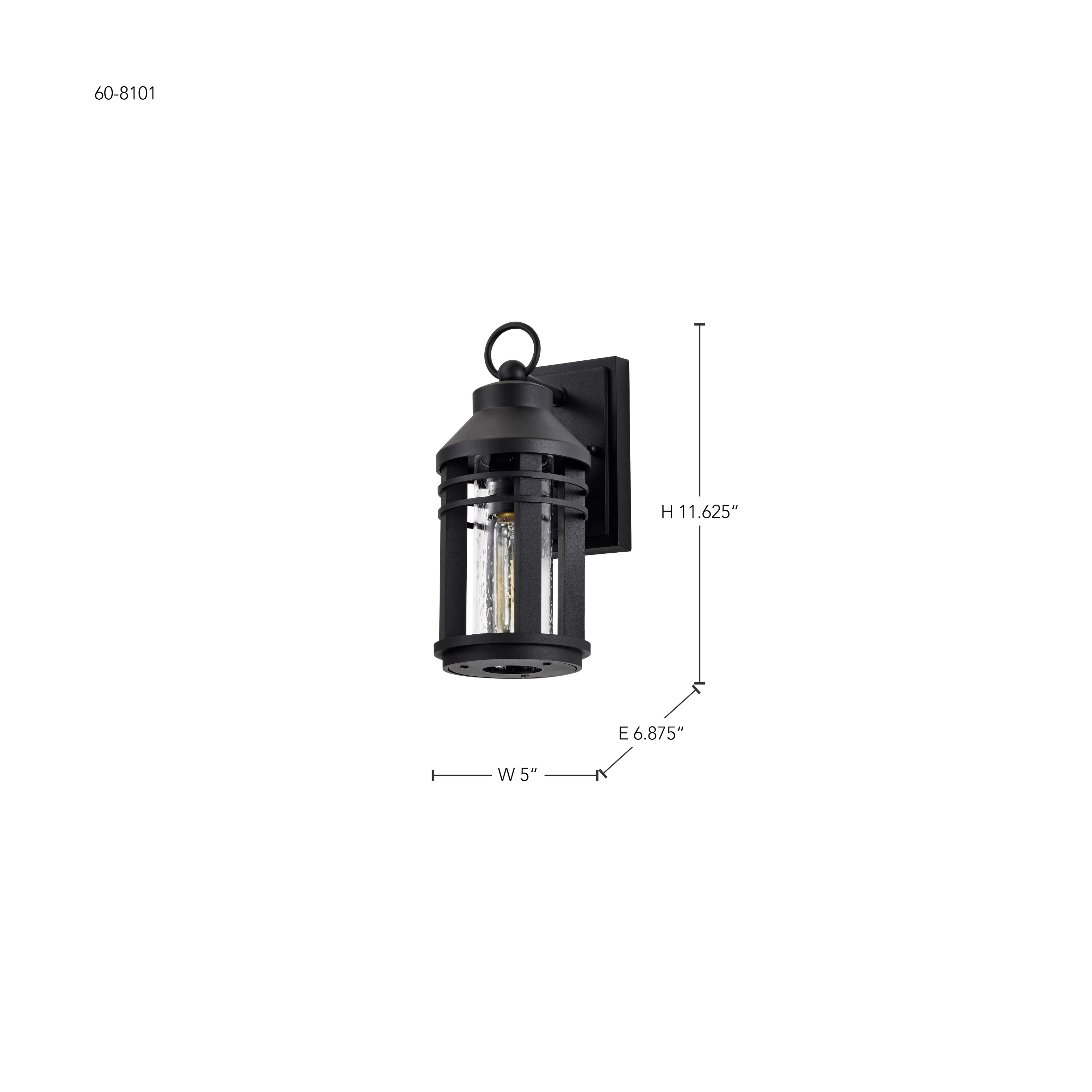WILTON 1 LIGHT SM WALL LANTERN - 60-8101